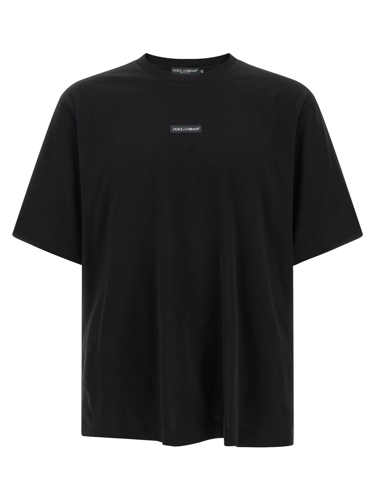 Dolce & Gabbana Men Logo Patch T-Shirt DOLCE & GABBANA