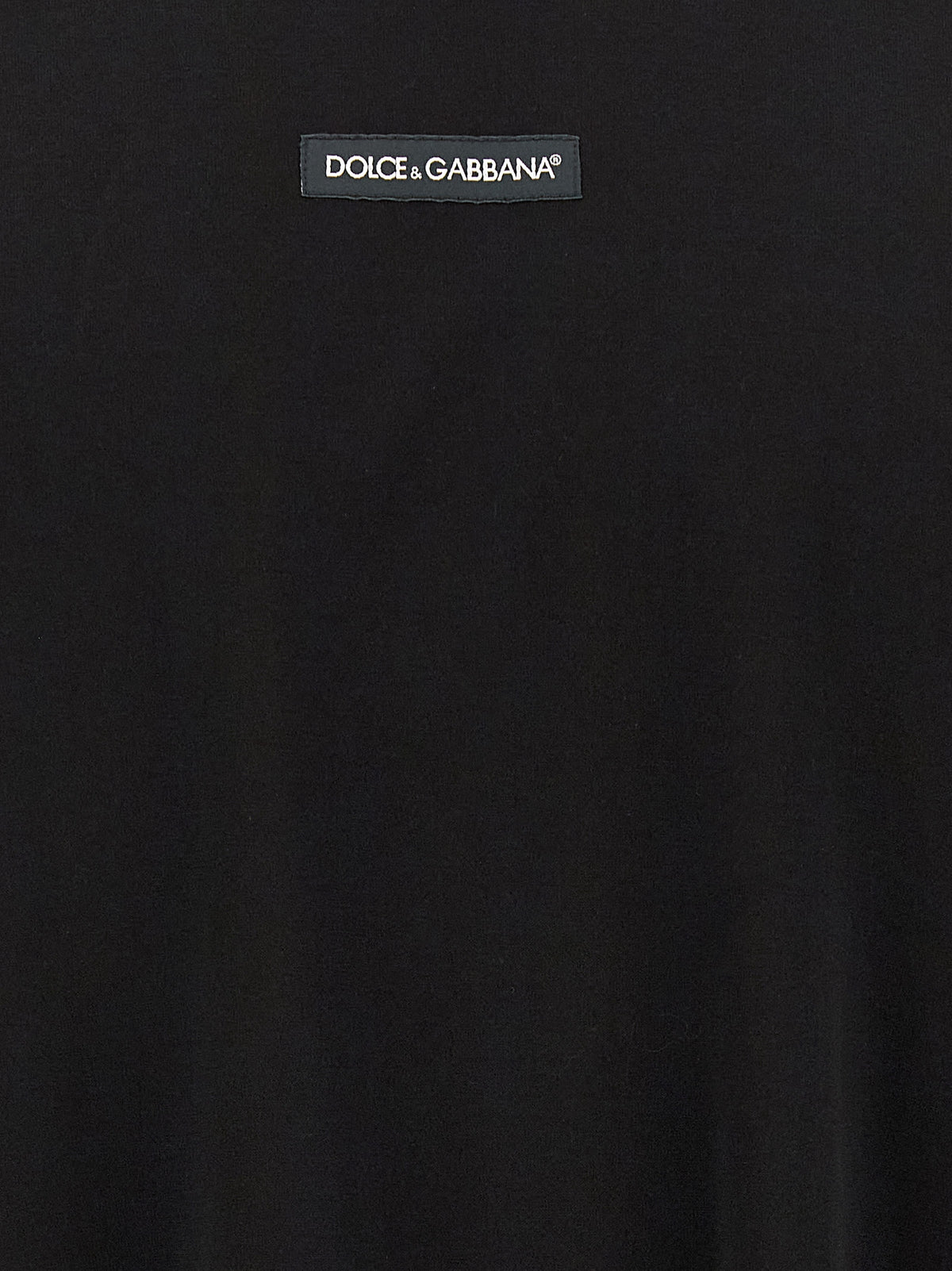 Dolce & Gabbana Men Logo Patch T-Shirt DOLCE & GABBANA