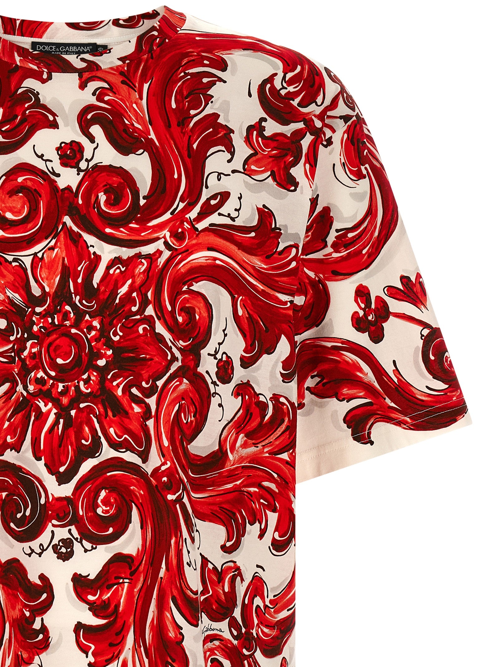 Dolce & Gabbana Men 'Maiolica' T-Shirt DOLCE & GABBANA