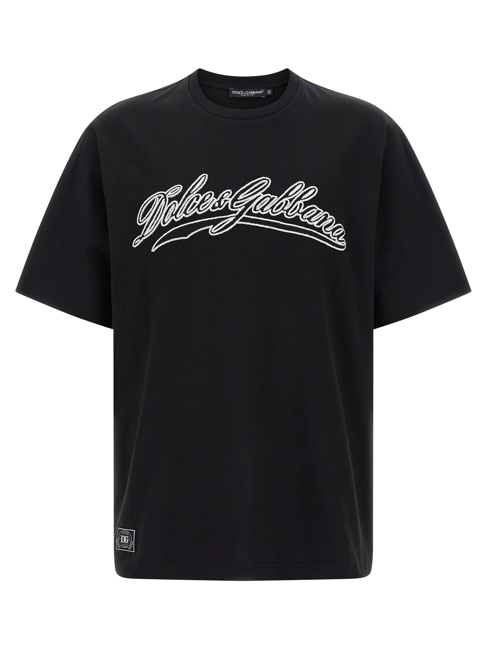 Dolce & Gabbana Men Logo Embroidery T-Shirt DOLCE & GABBANA