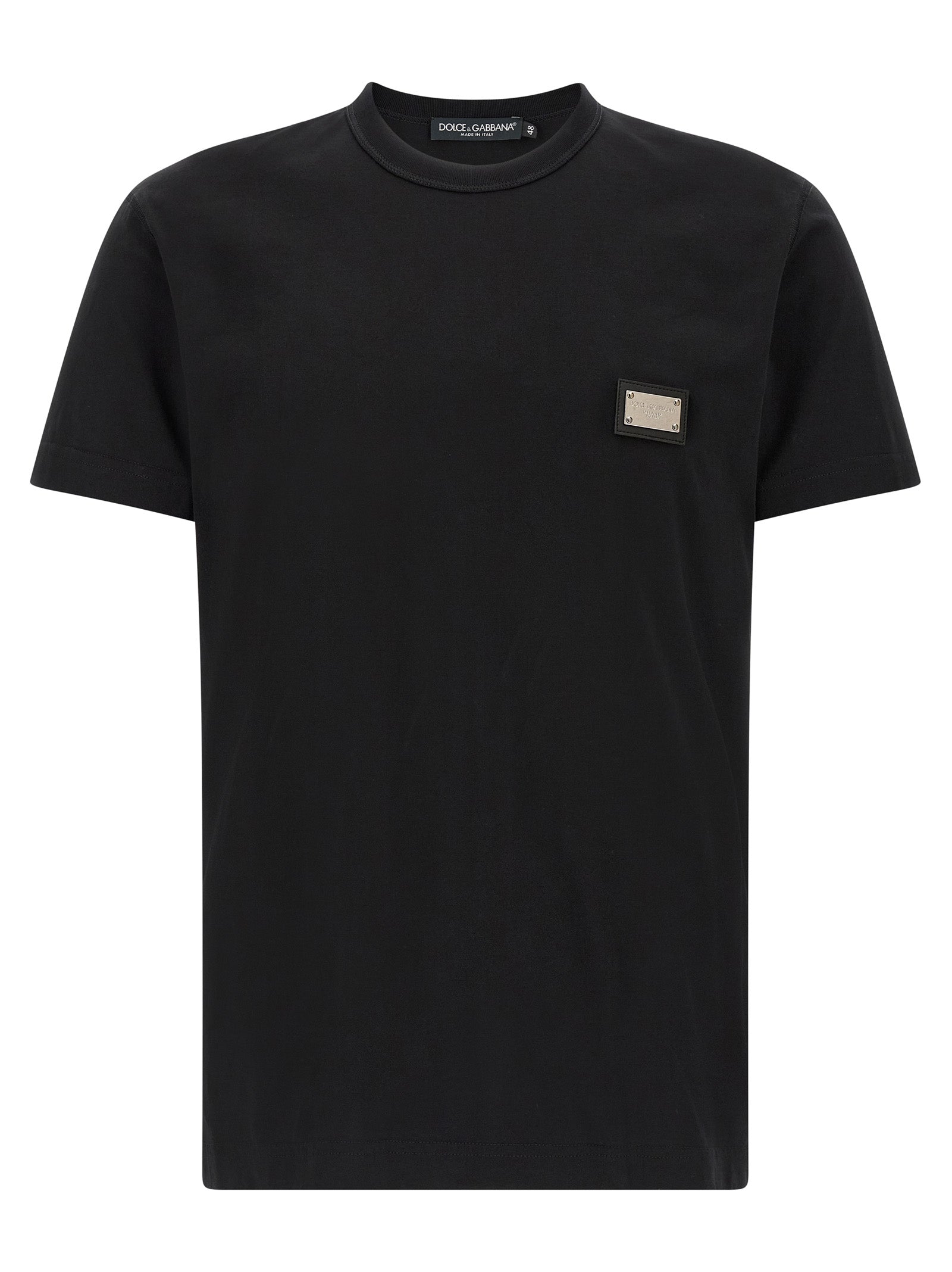 Dolce & Gabbana Men Logo Plate T-Shirt DOLCE & GABBANA