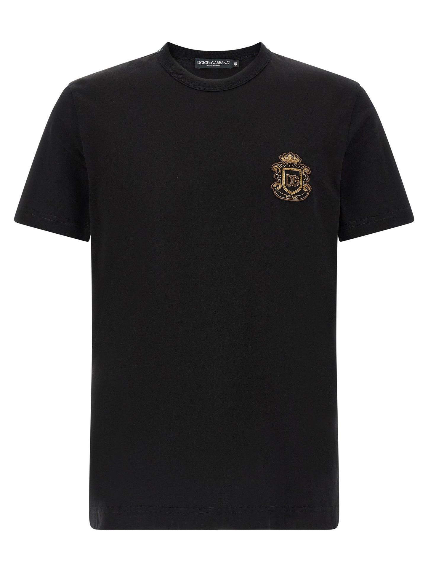 Dolce & Gabbana Men Heraldic Patch T-Shirt DOLCE & GABBANA