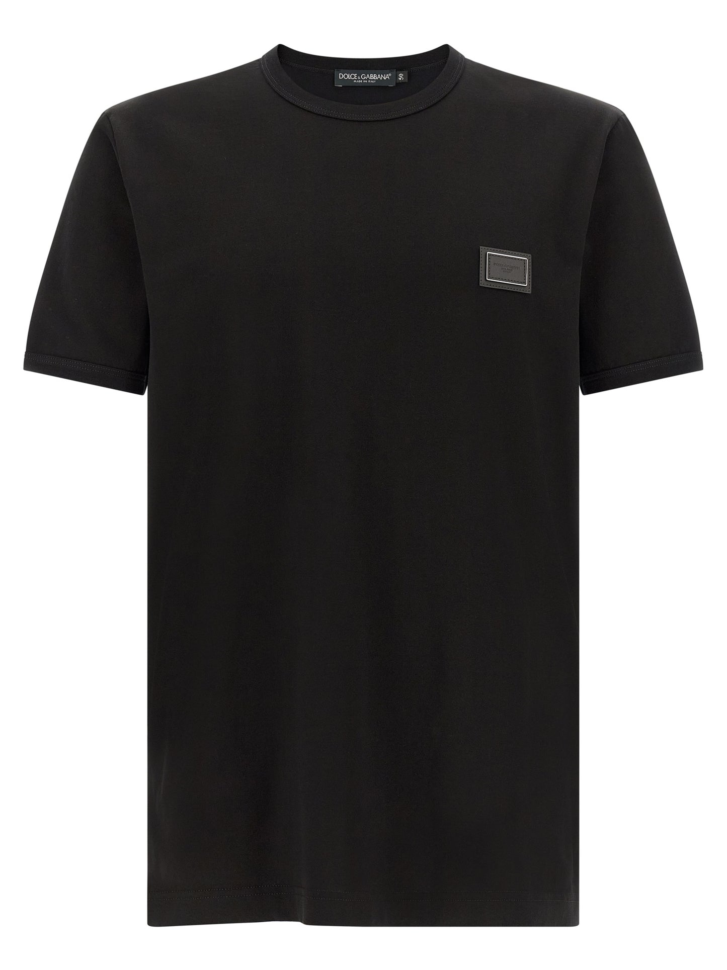 Dolce & Gabbana Men Metal Plate T-Shirt DOLCE & GABBANA