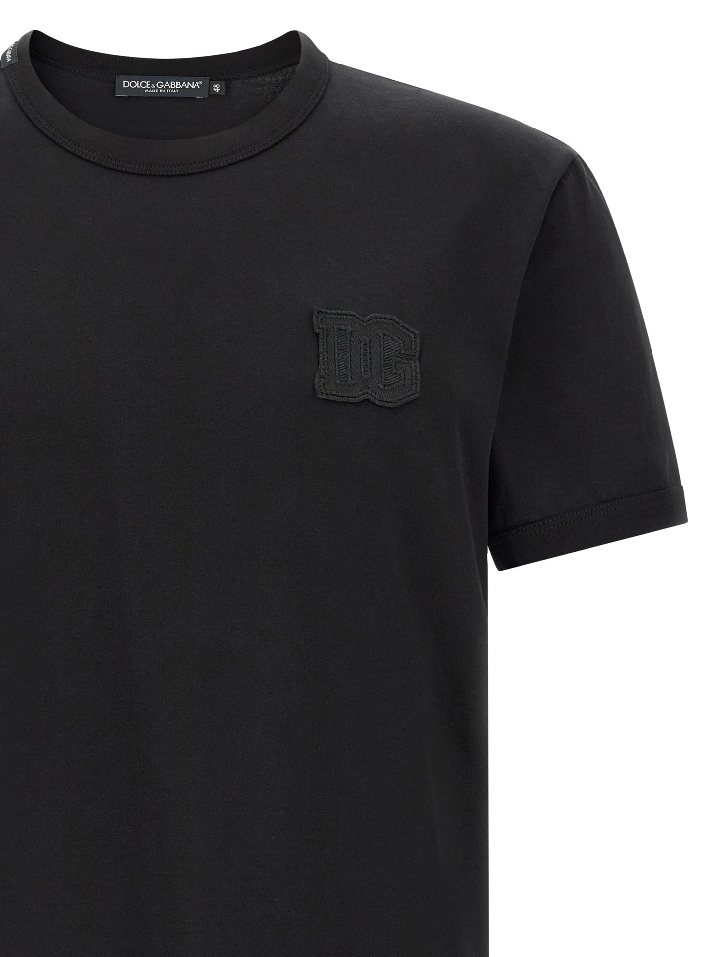Dolce & Gabbana Men 'Dg' Patch T-Shirt DOLCE & GABBANA
