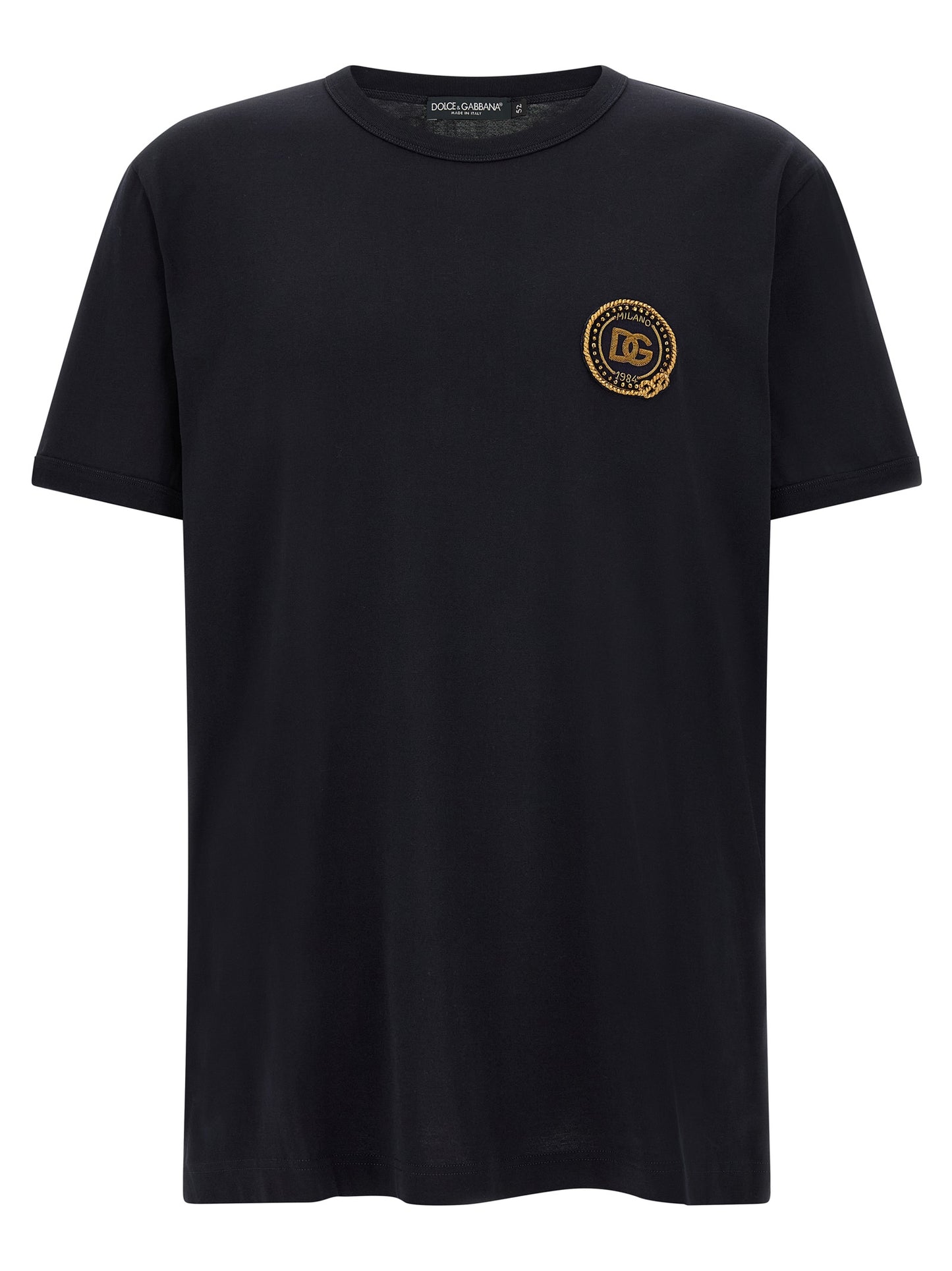 Dolce & Gabbana Men Logo Patch T-Shirt DOLCE & GABBANA