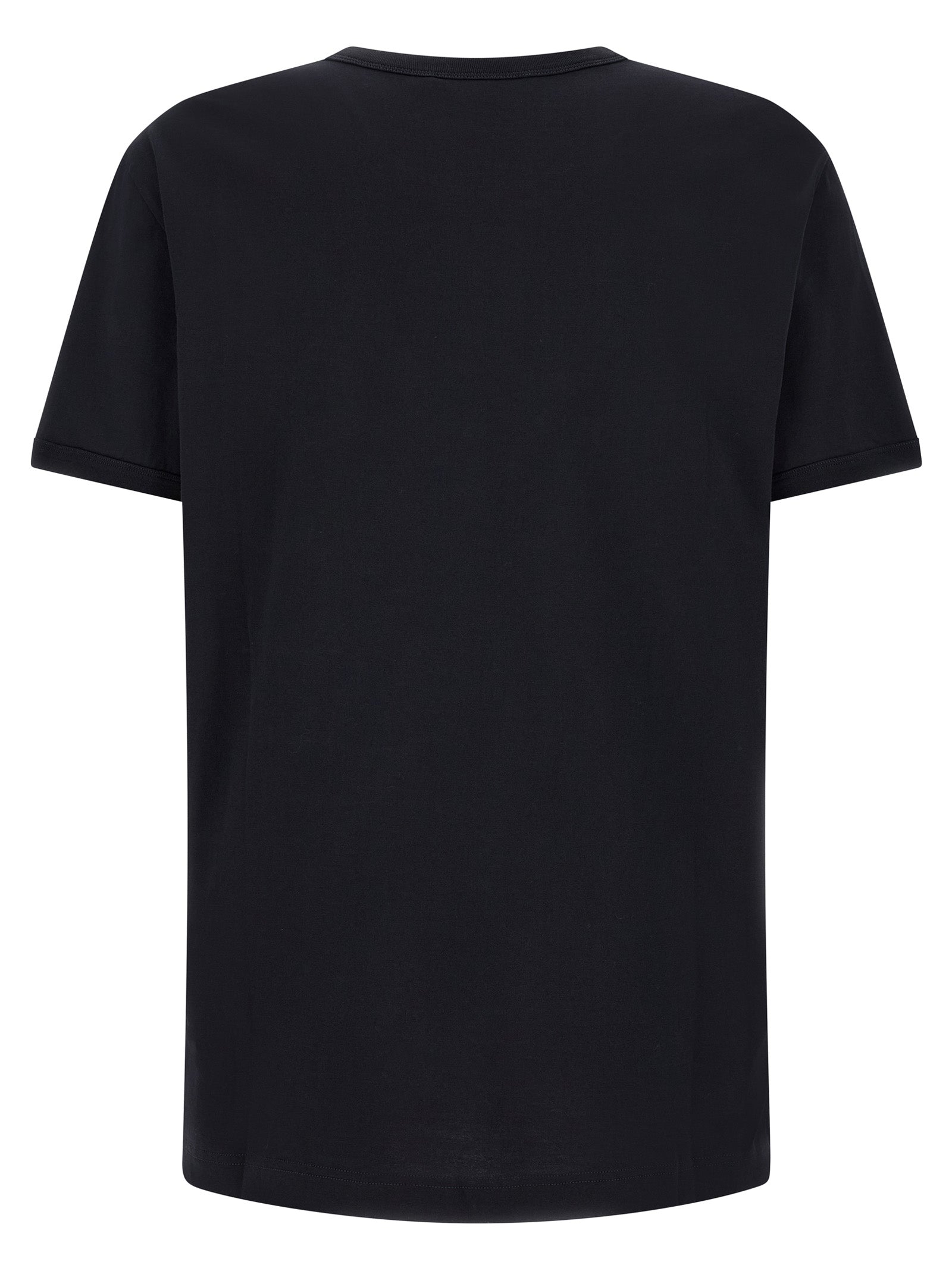 Dolce & Gabbana Men Logo Patch T-Shirt DOLCE & GABBANA