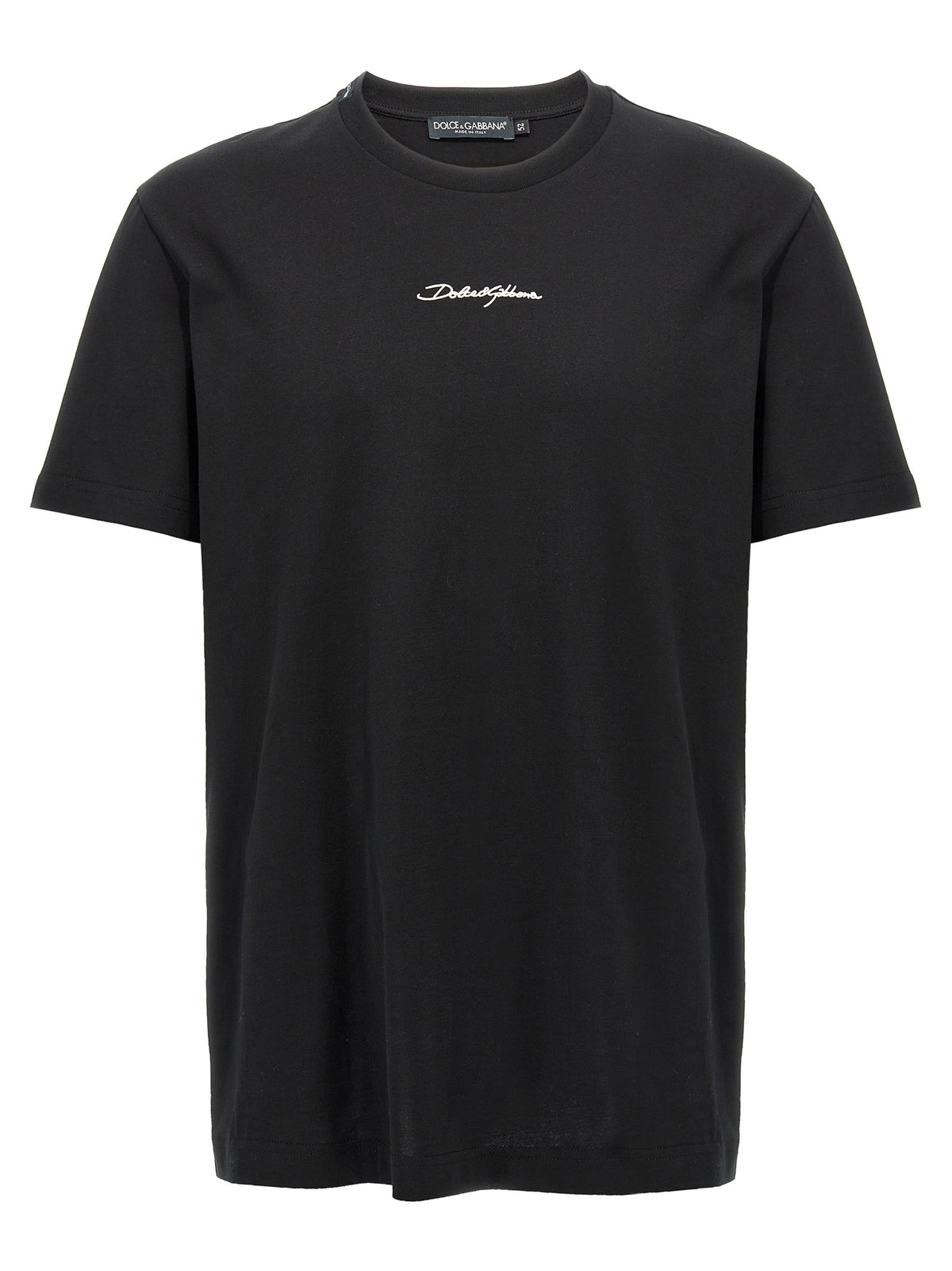Dolce & Gabbana Men Logo Embroidery T-Shirt DOLCE & GABBANA