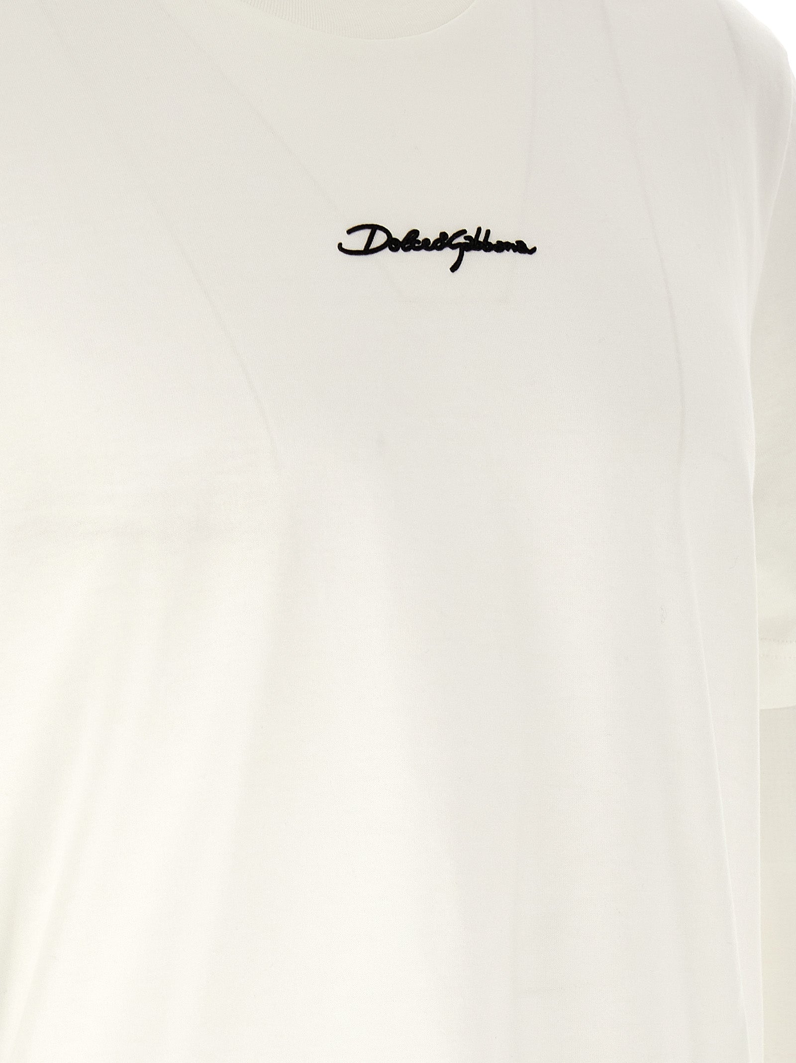 Dolce & Gabbana Men Logo Patch T-Shirt DOLCE & GABBANA