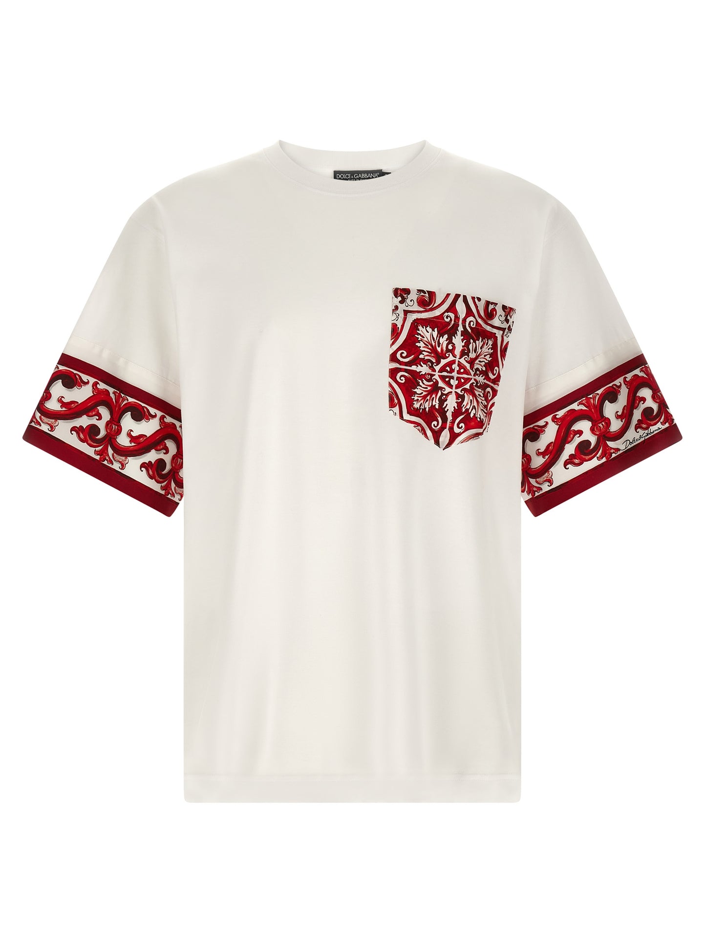 Dolce & Gabbana Men 'Maiolica' T-Shirt DOLCE & GABBANA