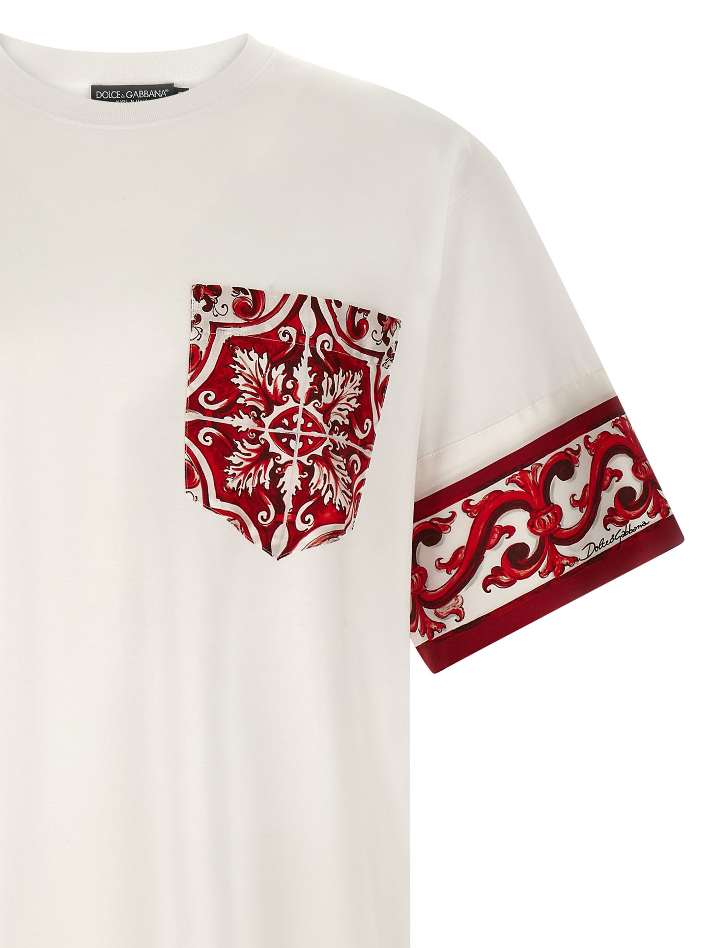 Dolce & Gabbana Men 'Maiolica' T-Shirt DOLCE & GABBANA