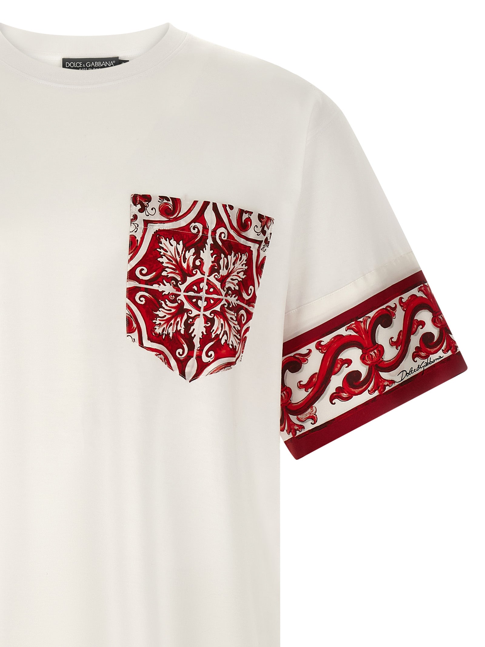 Dolce & Gabbana Men 'Maiolica' T-Shirt DOLCE & GABBANA