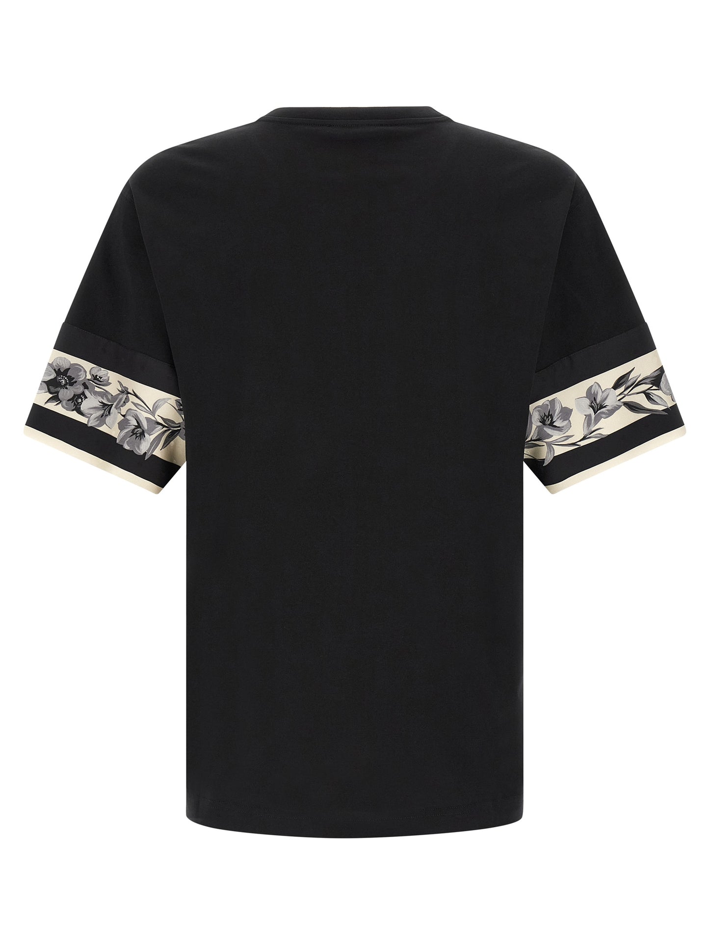 Dolce & Gabbana Men Silk Detail T-Shirt DOLCE & GABBANA