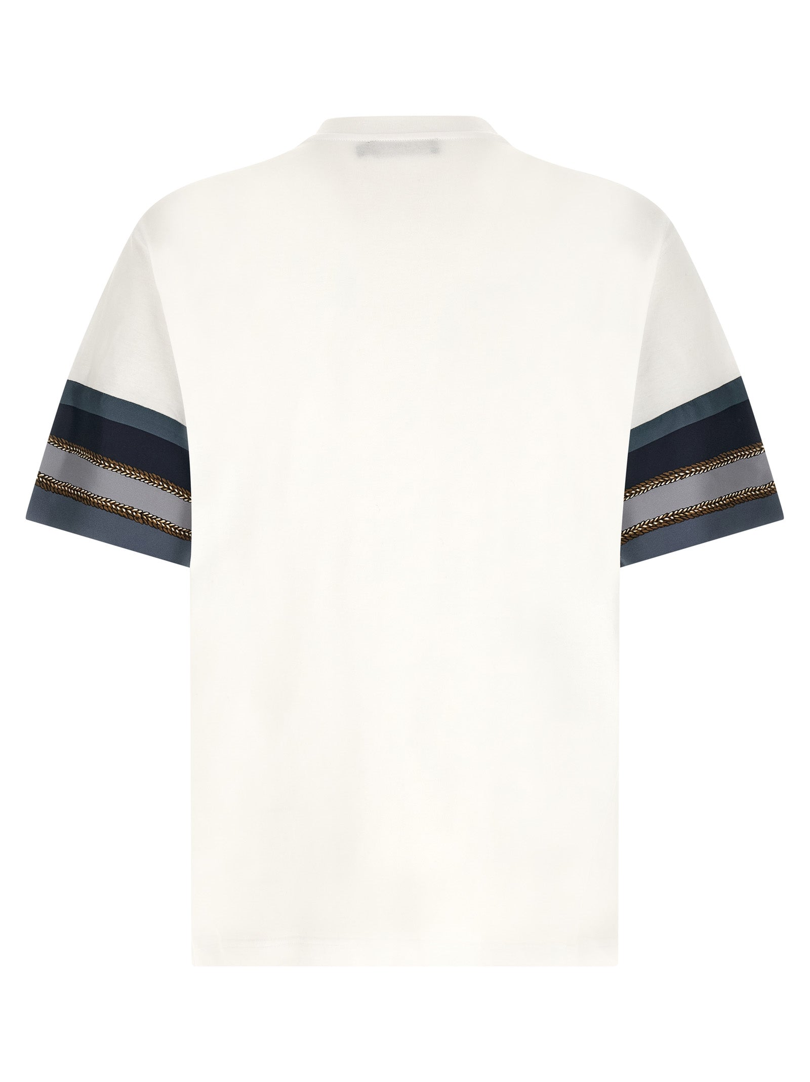Dolce & Gabbana Men 'Cargo' Silk Insert T-Shirt DOLCE & GABBANA