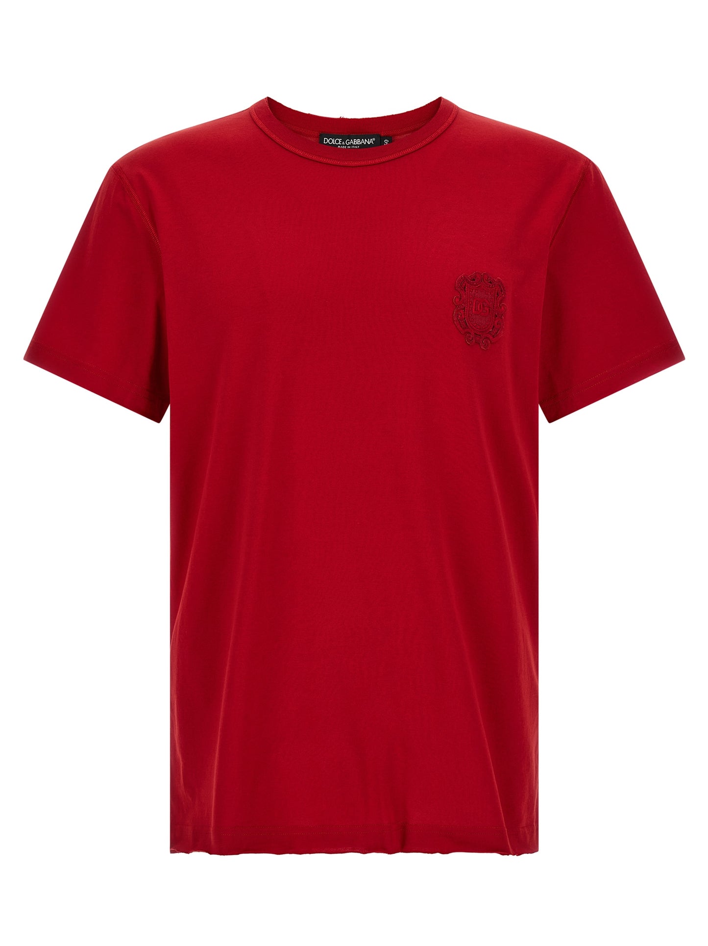 Dolce & Gabbana Men Tone-On-Tone Patch T-Shirt DOLCE & GABBANA