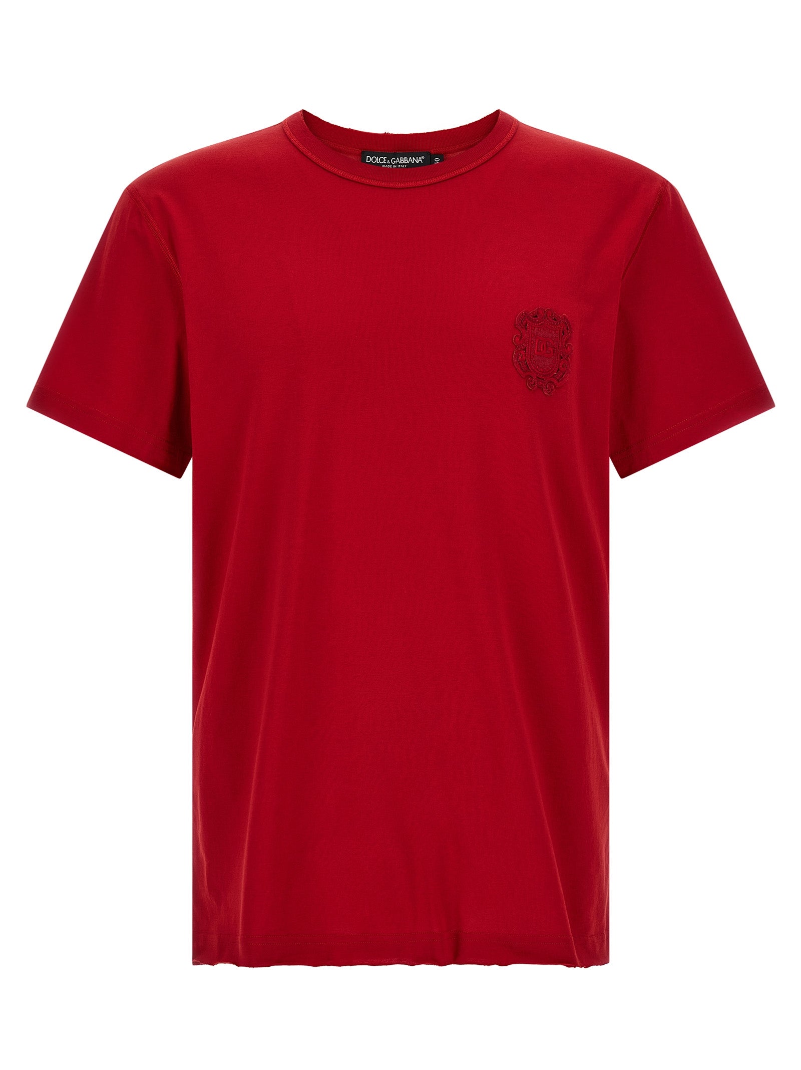 Dolce & Gabbana Men Tone-On-Tone Patch T-Shirt DOLCE & GABBANA