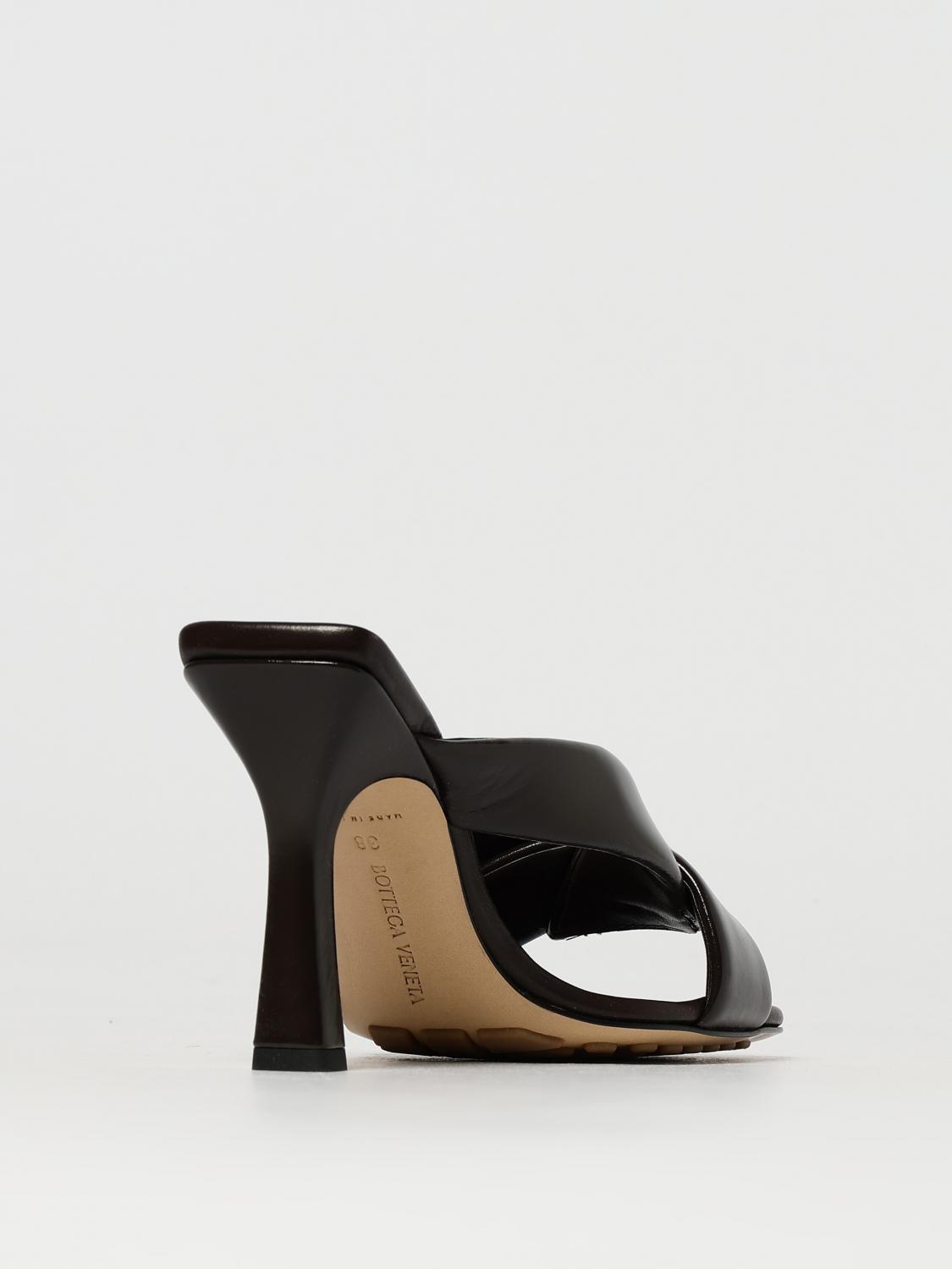 Bottega Veneta Heeled Sandal Woman Brown BOTTEGA VENETA