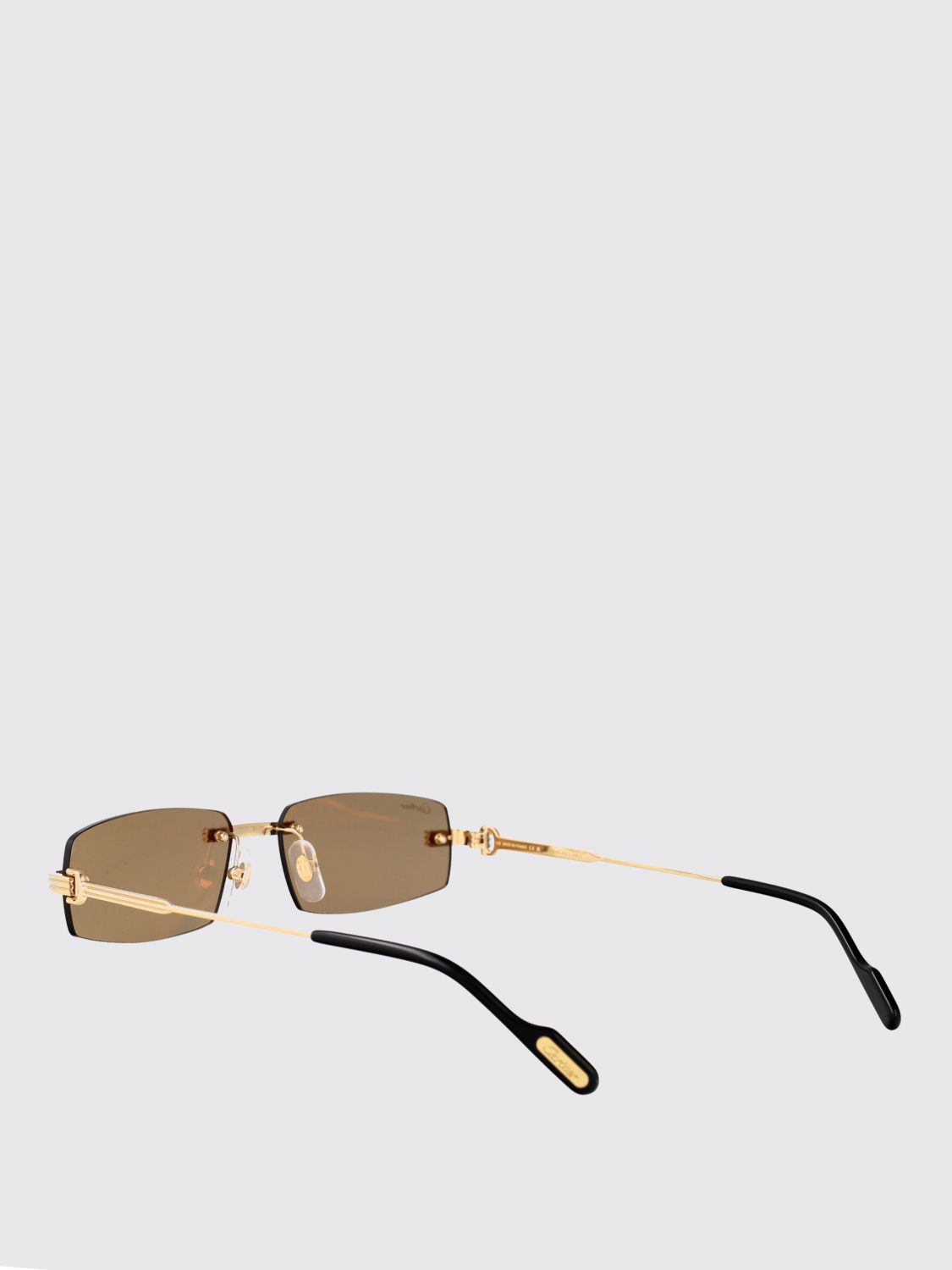 Cartier Sunglasses Men Brown CARTIER