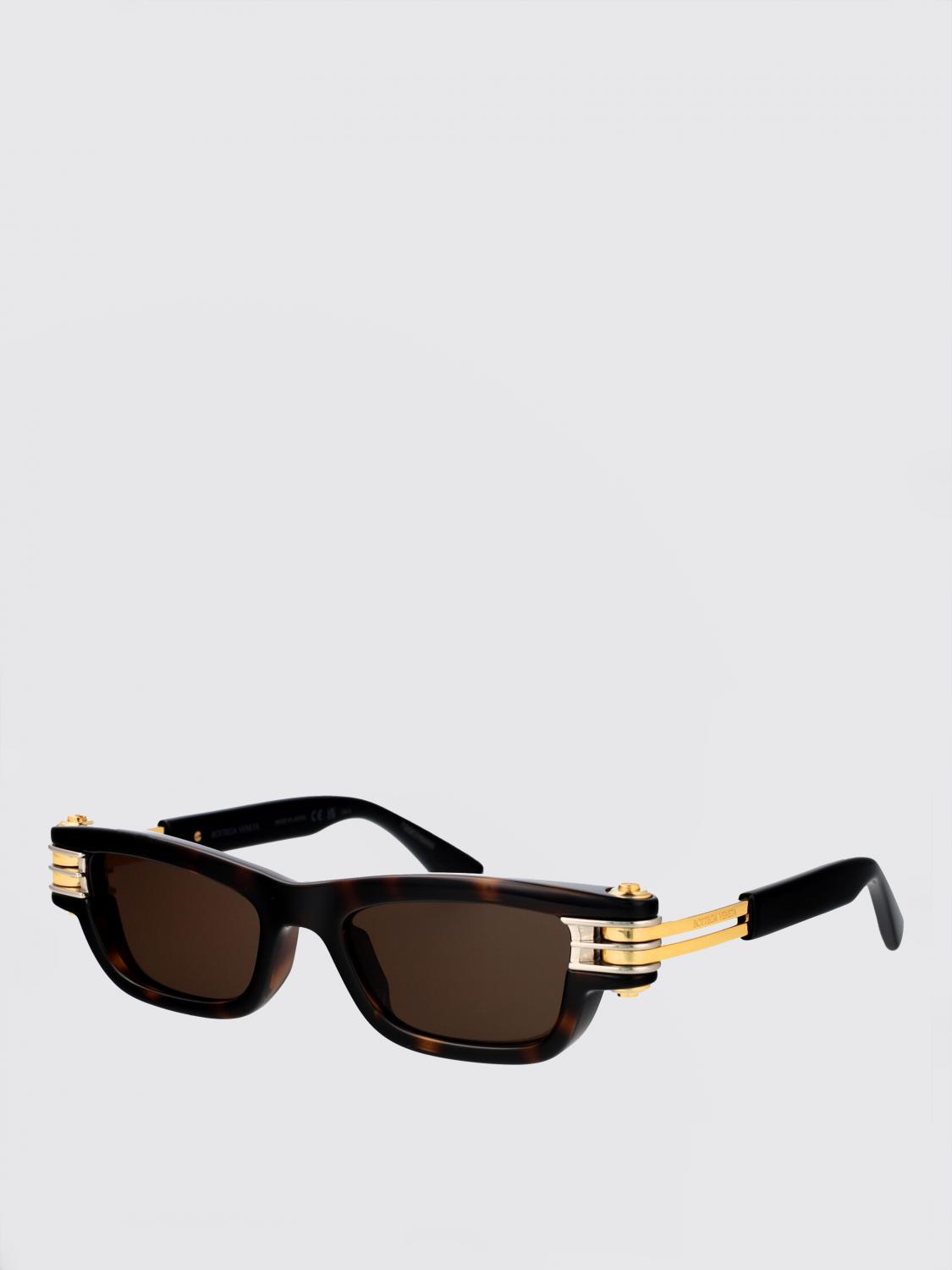 Bottega Veneta Sunglasses Men Brown BOTTEGA VENETA