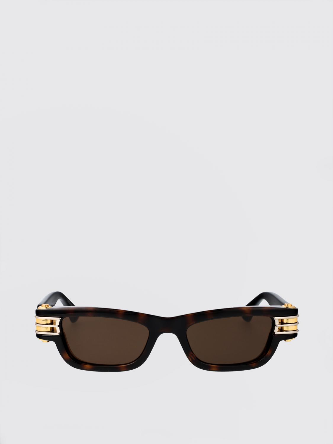 Bottega Veneta Sunglasses Men Brown BOTTEGA VENETA