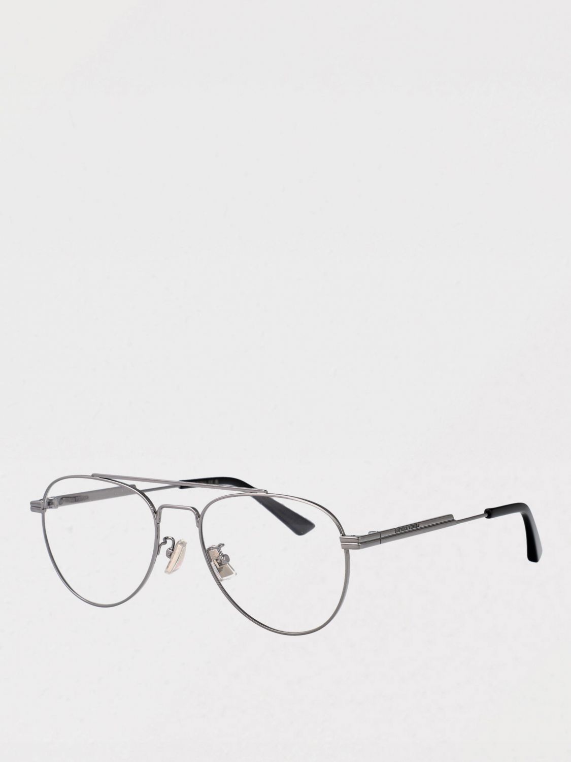 Bottega Veneta Optical Frames Men Silver BOTTEGA VENETA