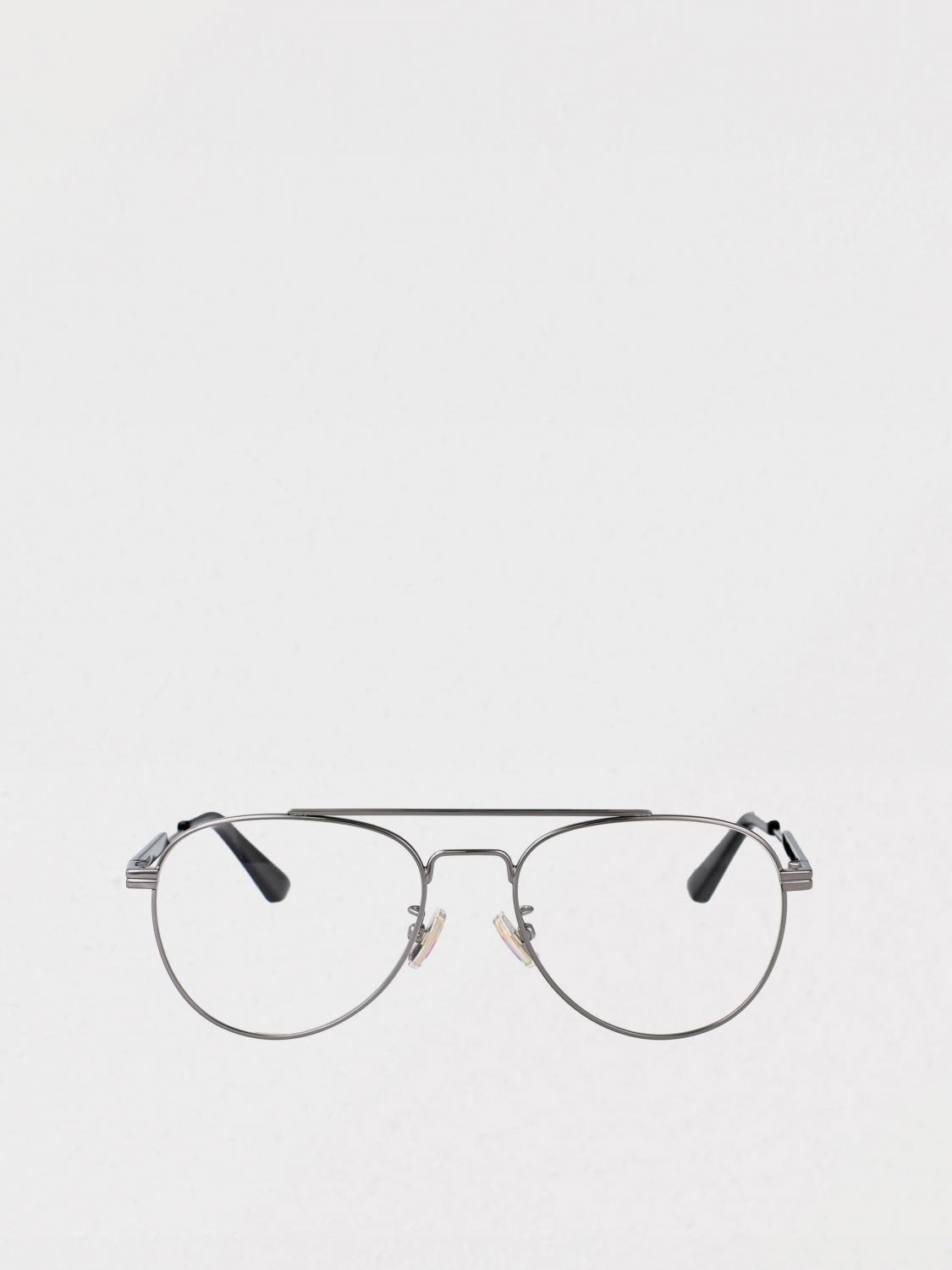 Bottega Veneta Optical Frames Men Silver BOTTEGA VENETA