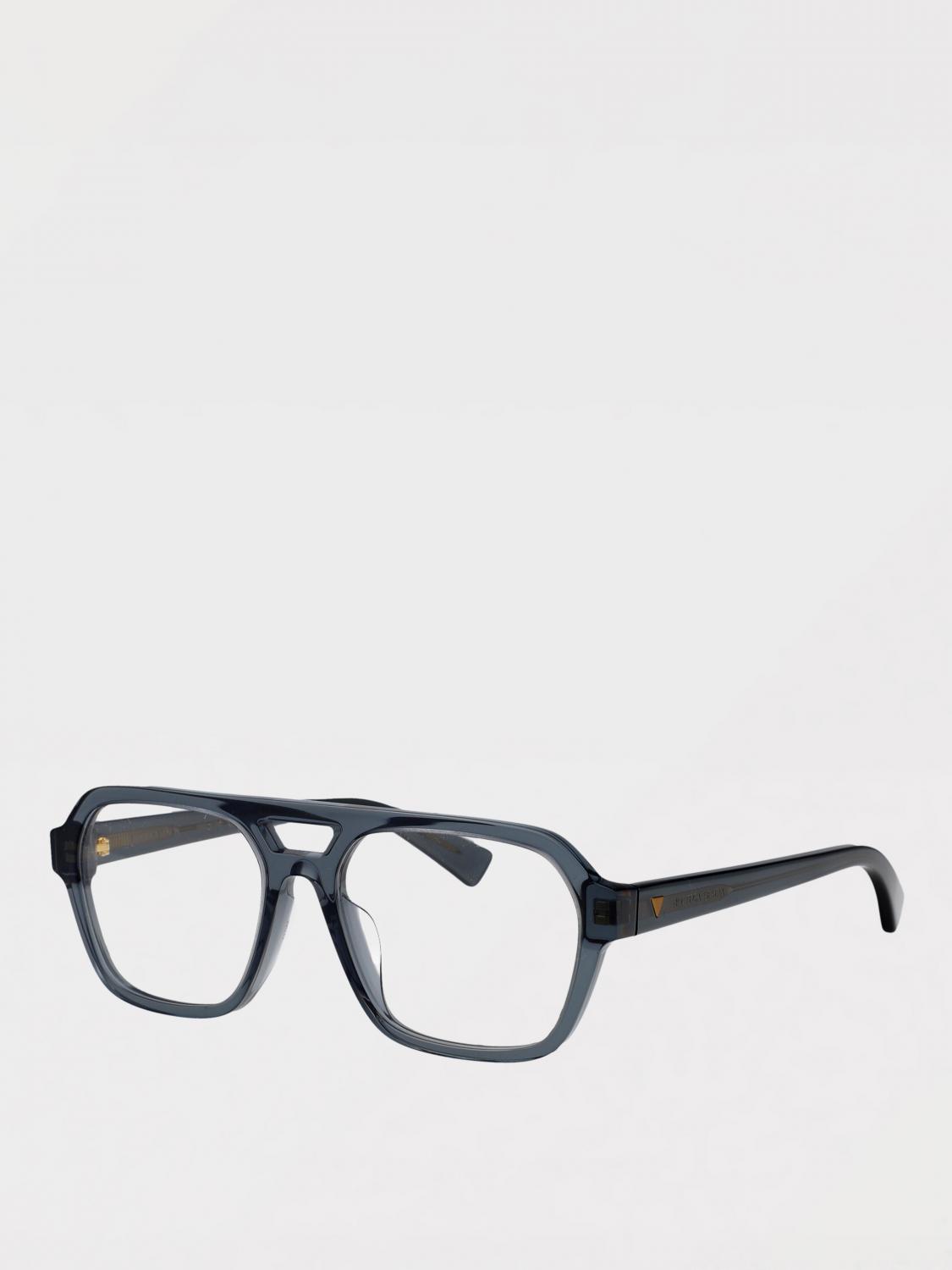 Bottega Veneta Optical Frames Men Grey BOTTEGA VENETA