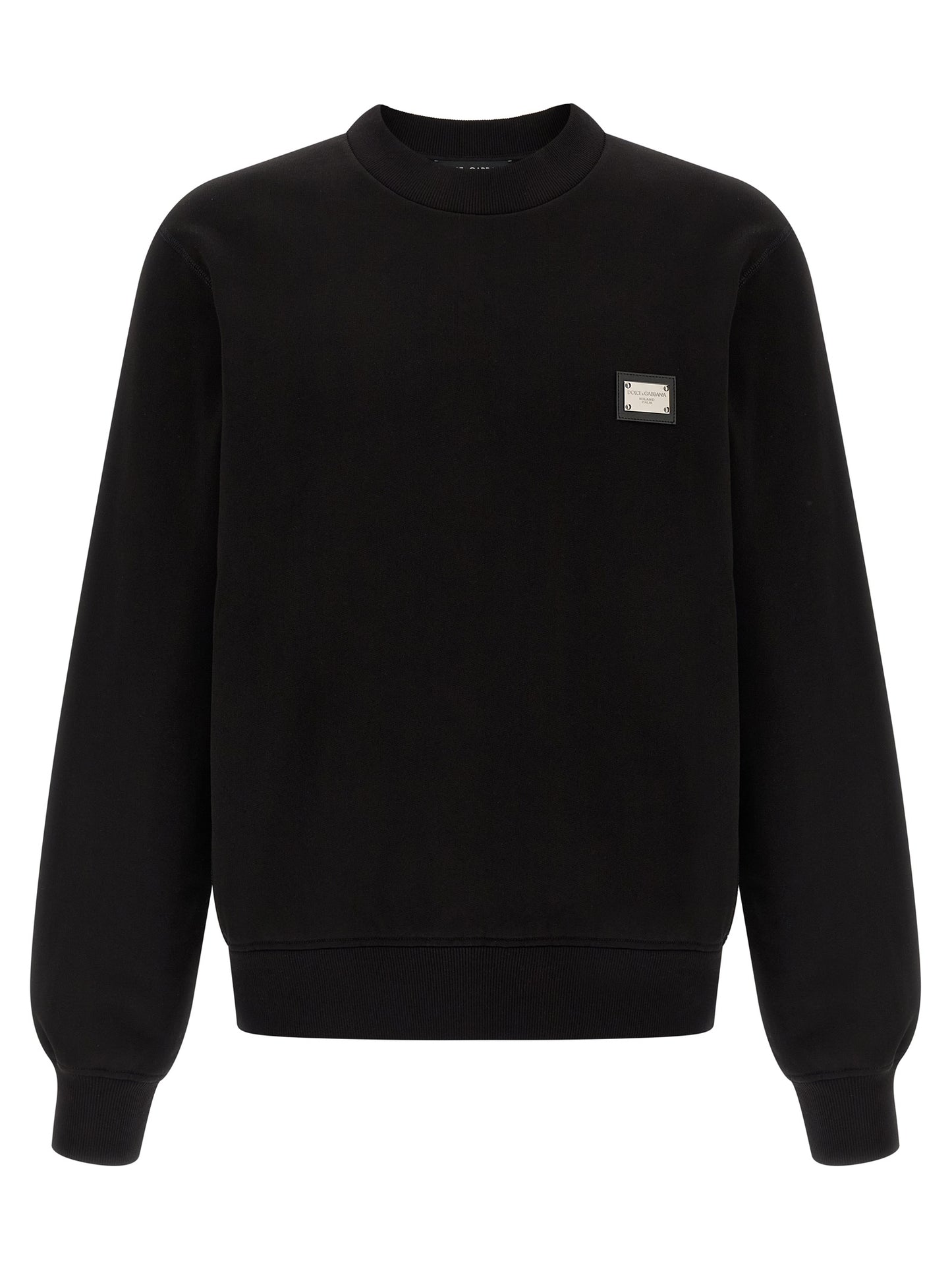 Dolce & Gabbana Men Logo Plate Sweatshirt DOLCE & GABBANA
