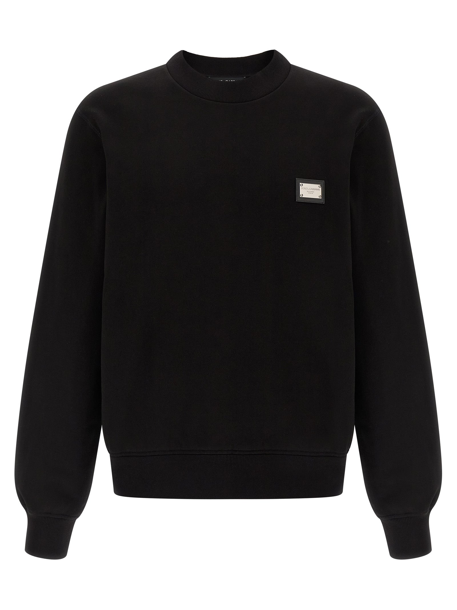 Dolce & Gabbana Men Logo Plate Sweatshirt DOLCE & GABBANA