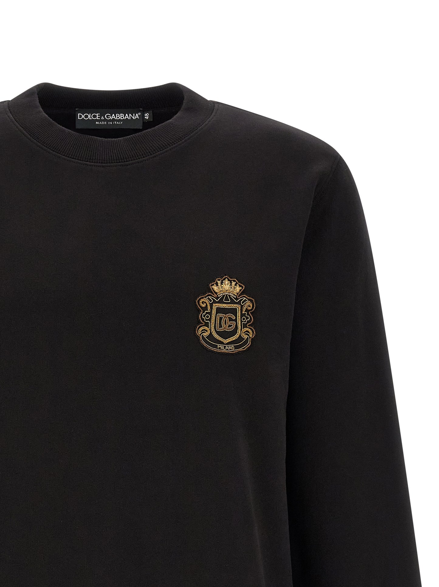 Dolce & Gabbana Men Heraldic Patch Sweatshirt DOLCE & GABBANA
