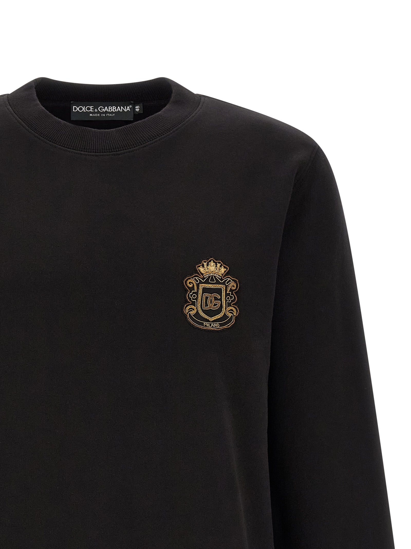 Dolce & Gabbana Men Heraldic Patch Sweatshirt DOLCE & GABBANA