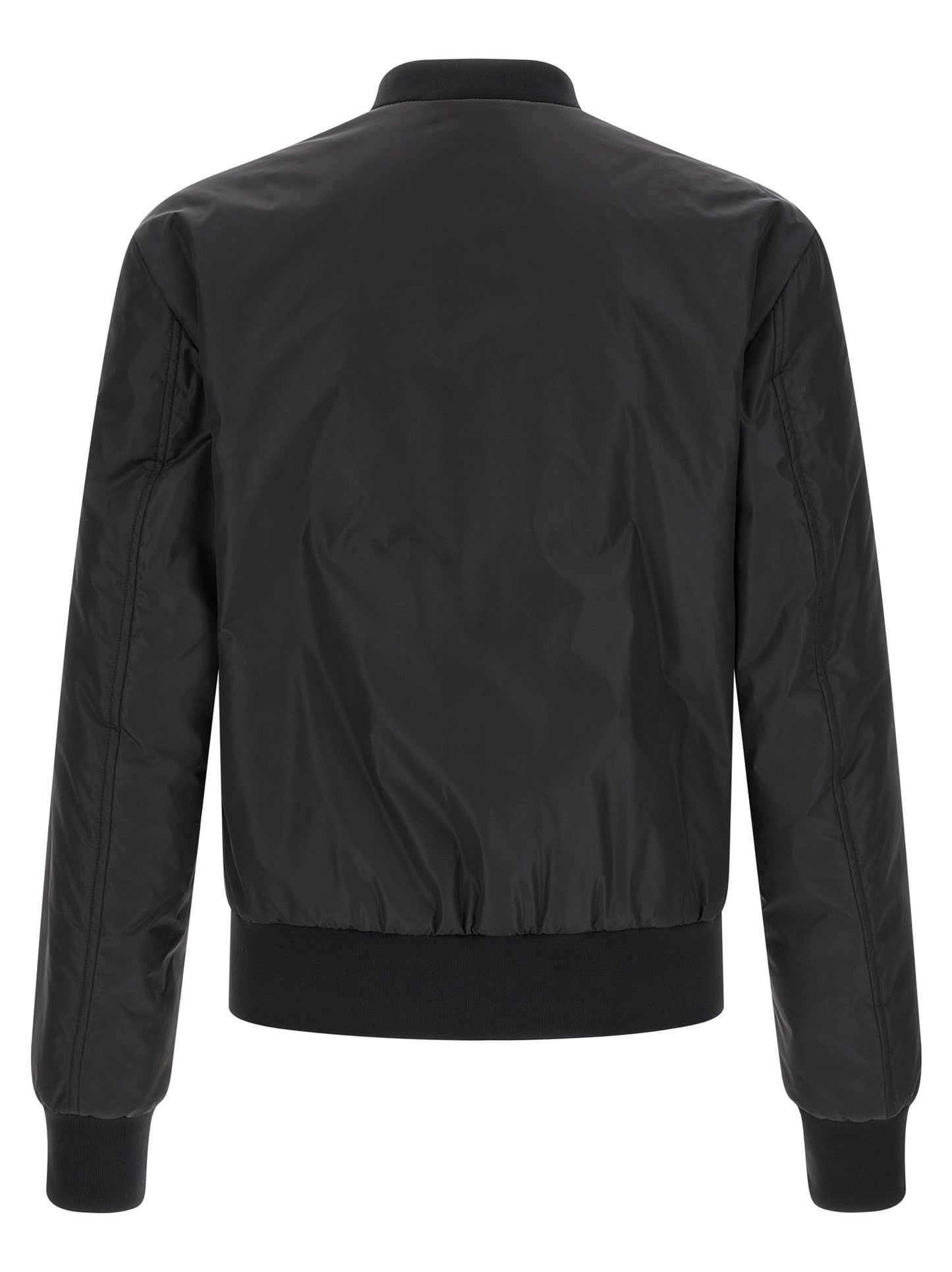 Dolce & Gabbana Men Logo Plaque Bomber Jacket DOLCE & GABBANA