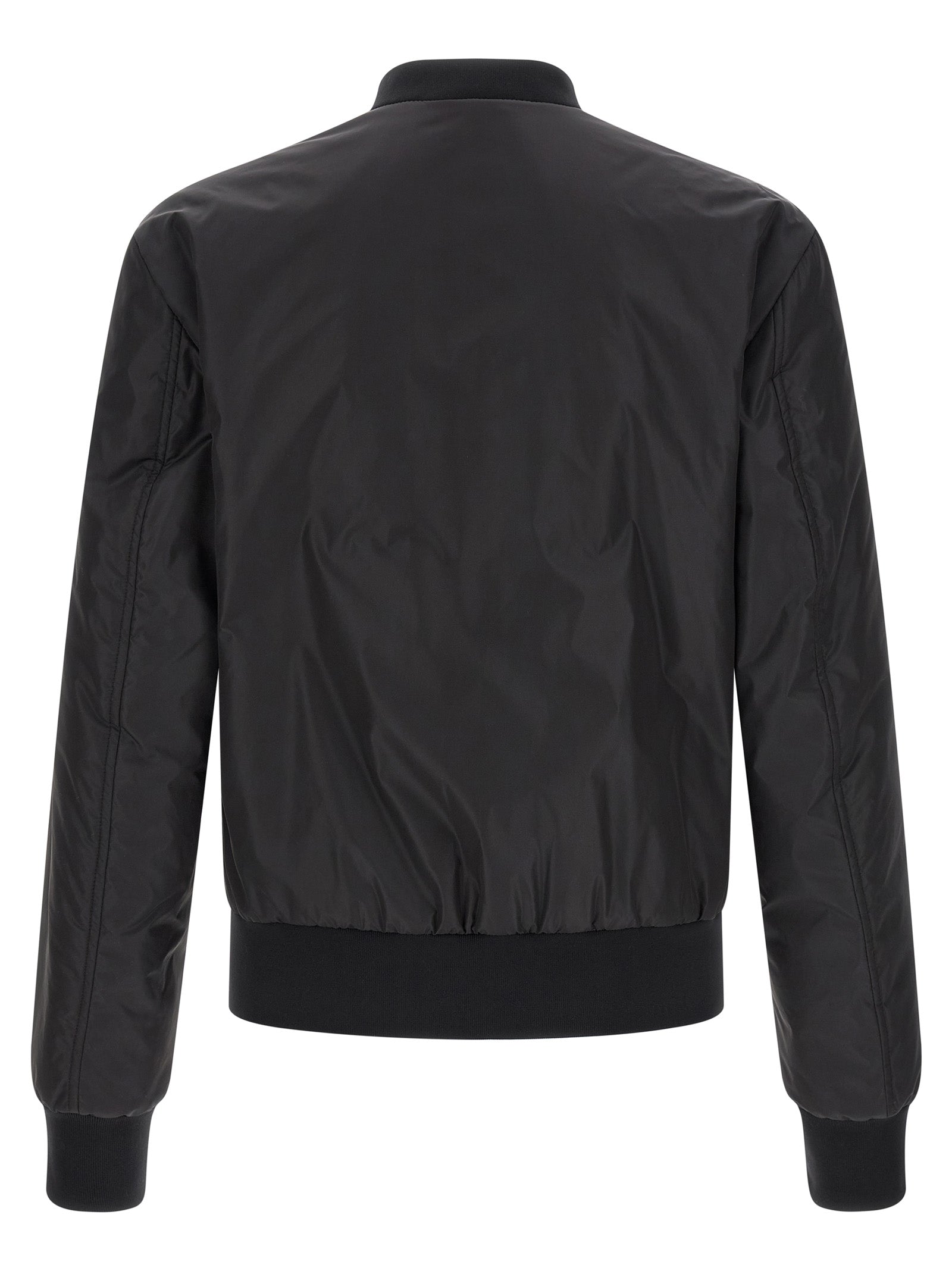 Dolce & Gabbana Men Logo Plaque Bomber Jacket DOLCE & GABBANA