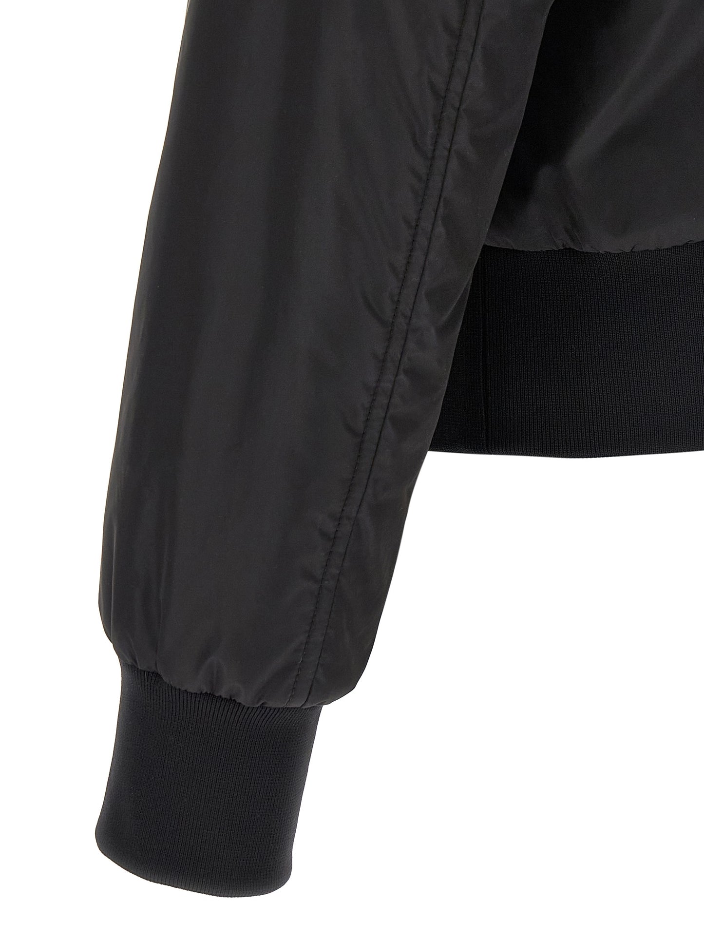 Dolce & Gabbana Men Logo Plaque Bomber Jacket DOLCE & GABBANA