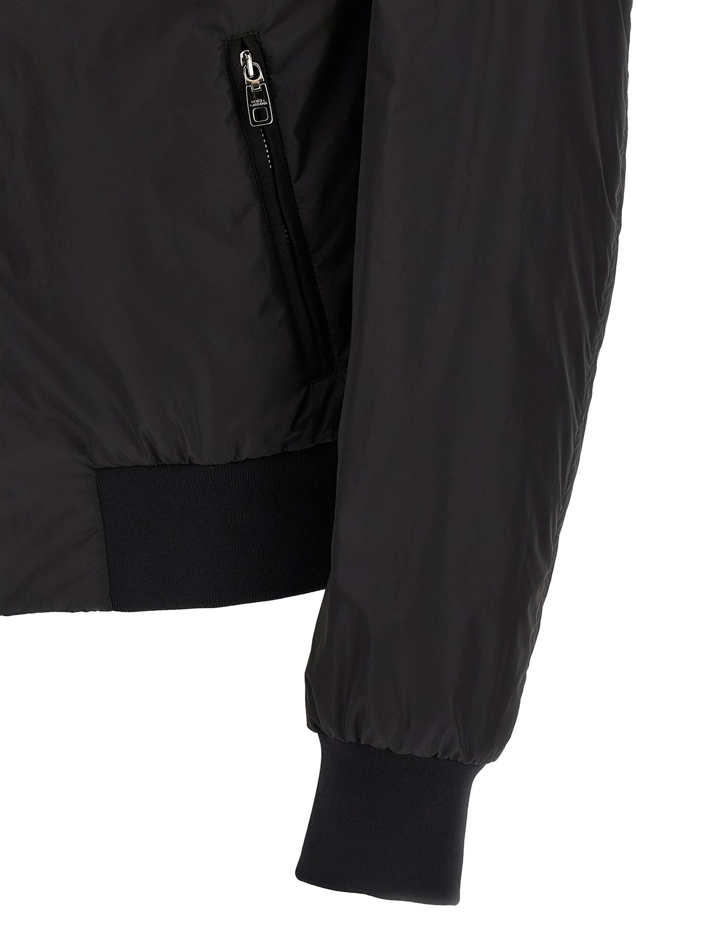Dolce & Gabbana Men 'Dg' Patch Bomber Jacket DOLCE & GABBANA