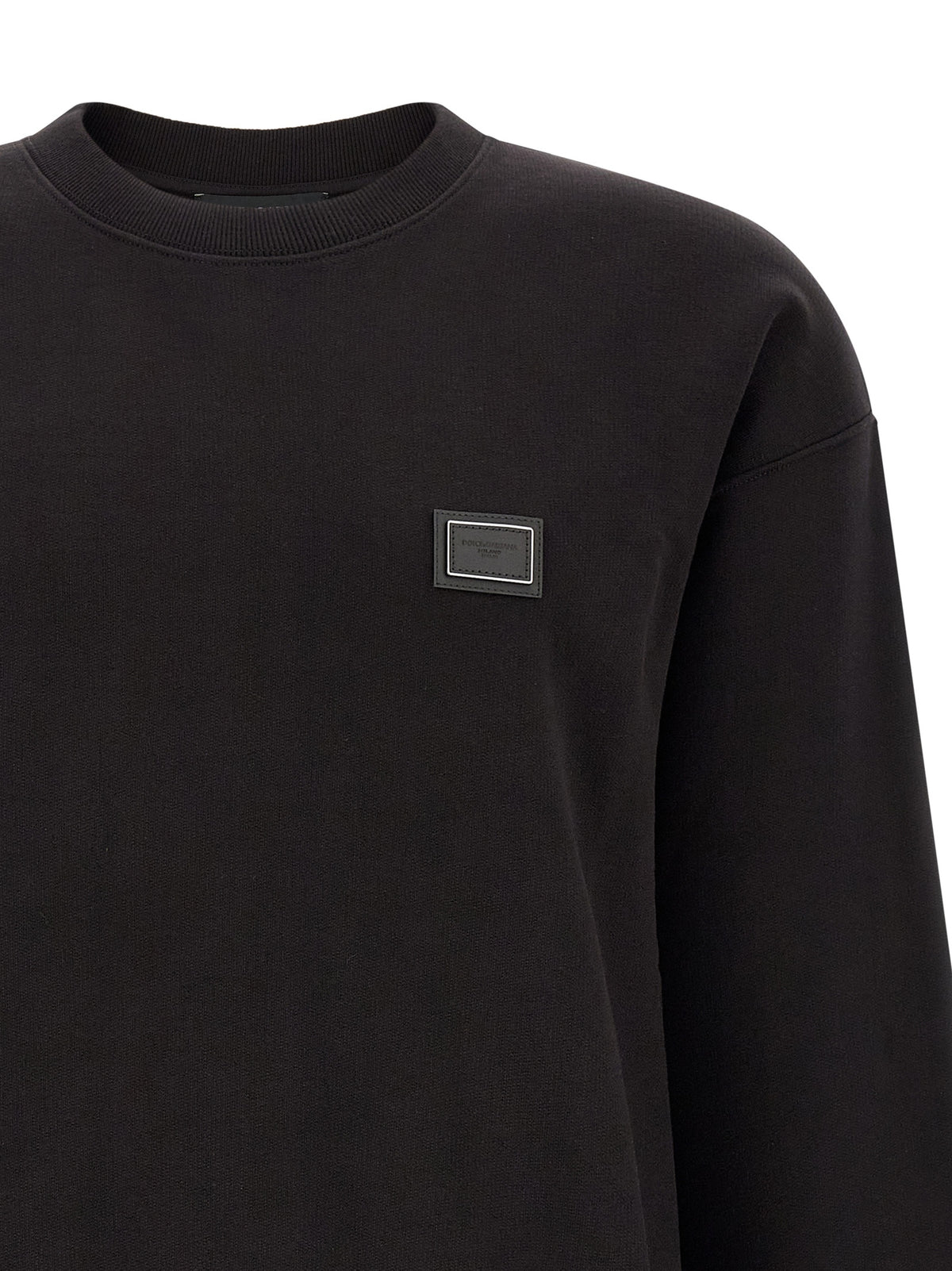 Dolce & Gabbana Men Logo Plaque Sweatshirt DOLCE & GABBANA