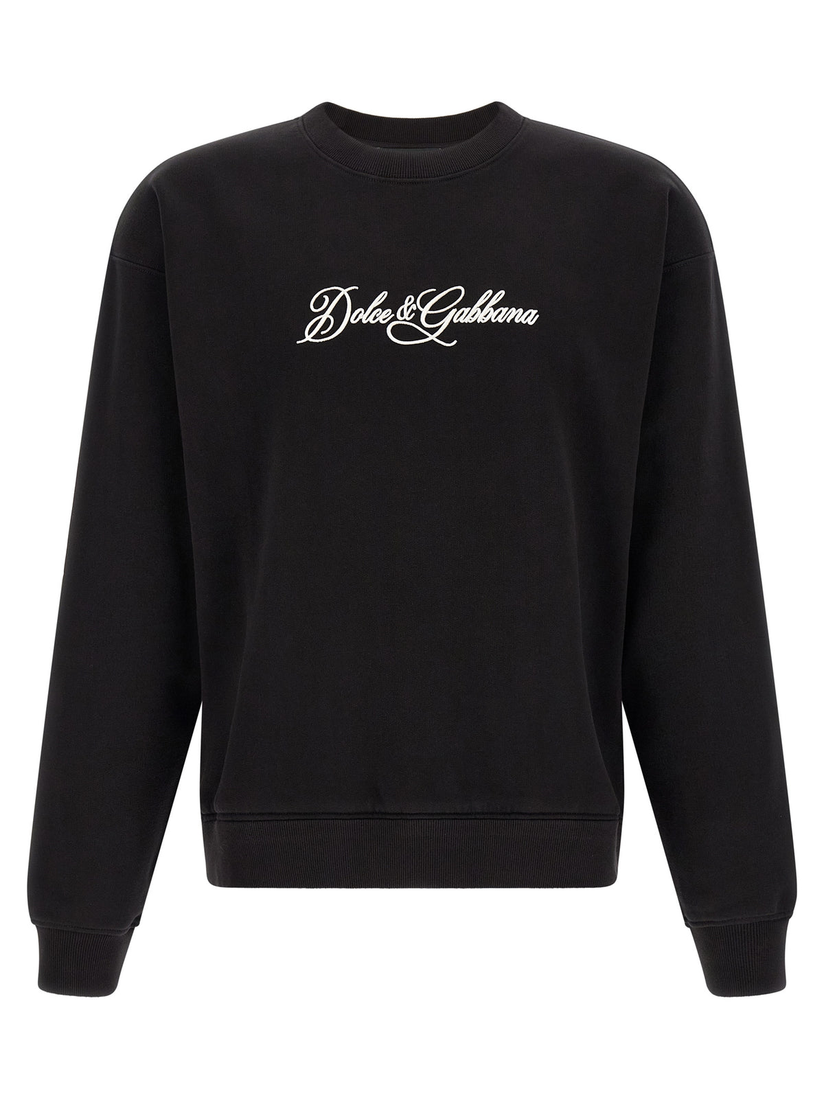 Dolce & Gabbana Men Logo Embroidery Sweatshirt DOLCE & GABBANA
