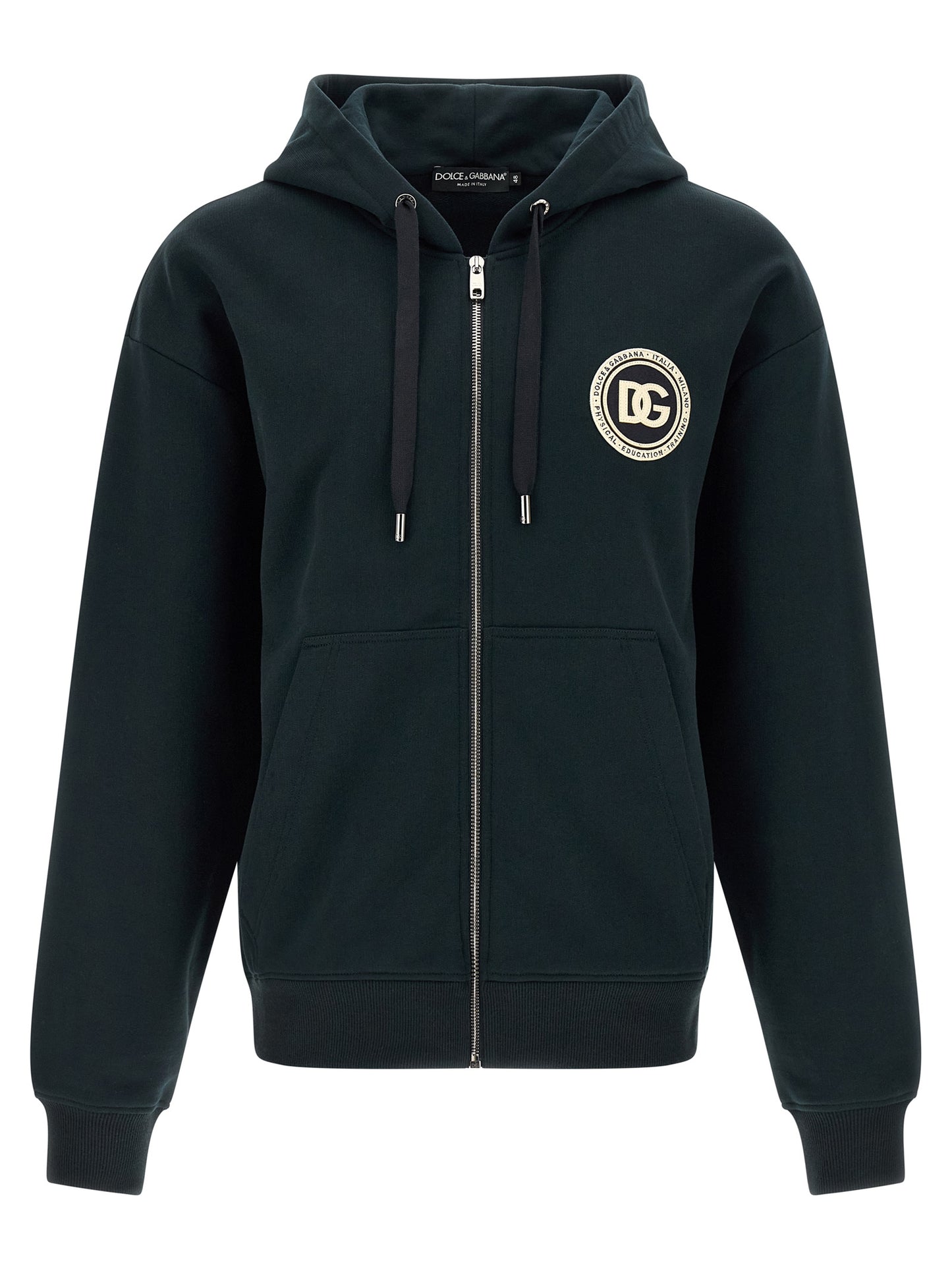Dolce & Gabbana Men Logo Patch Hoodie DOLCE & GABBANA