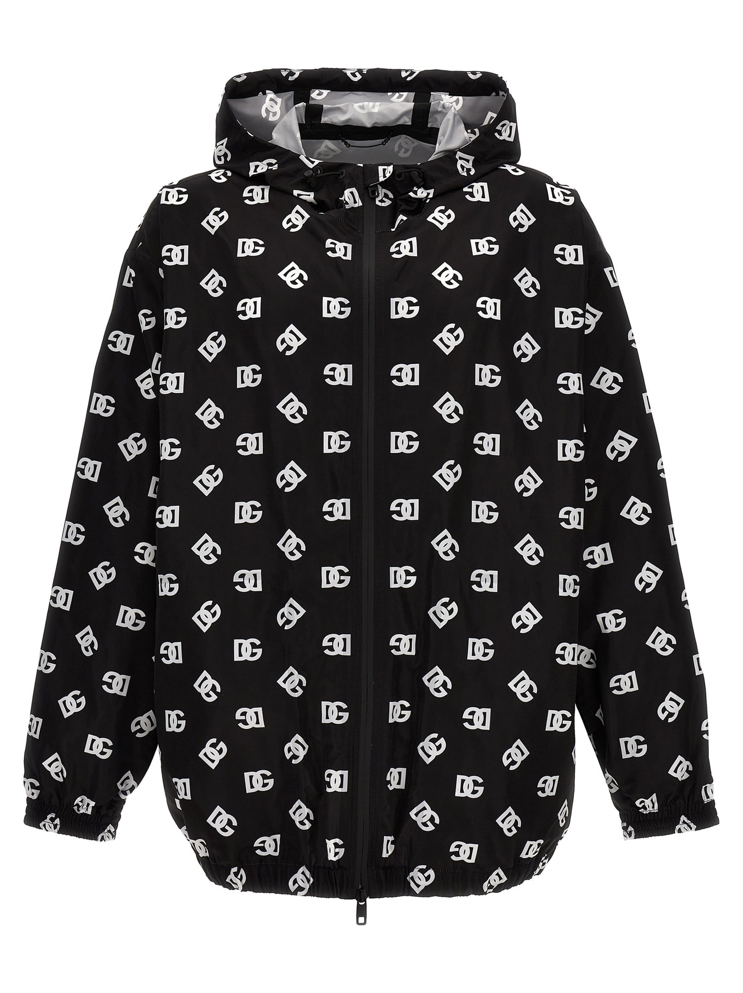 Dolce & Gabbana Men Logo Print Hooded Jacket DOLCE & GABBANA