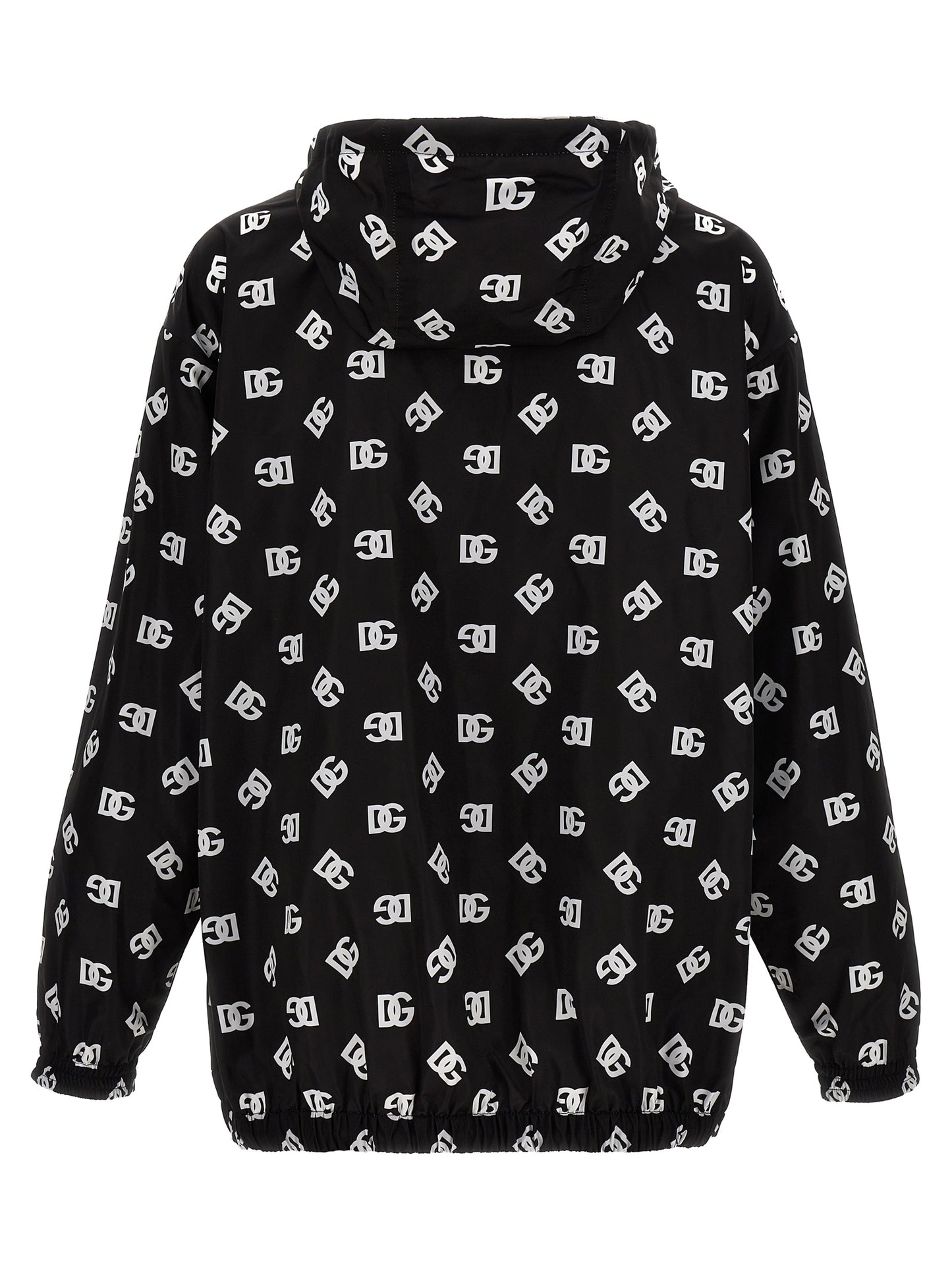 Dolce & Gabbana Men Logo Print Hooded Jacket DOLCE & GABBANA