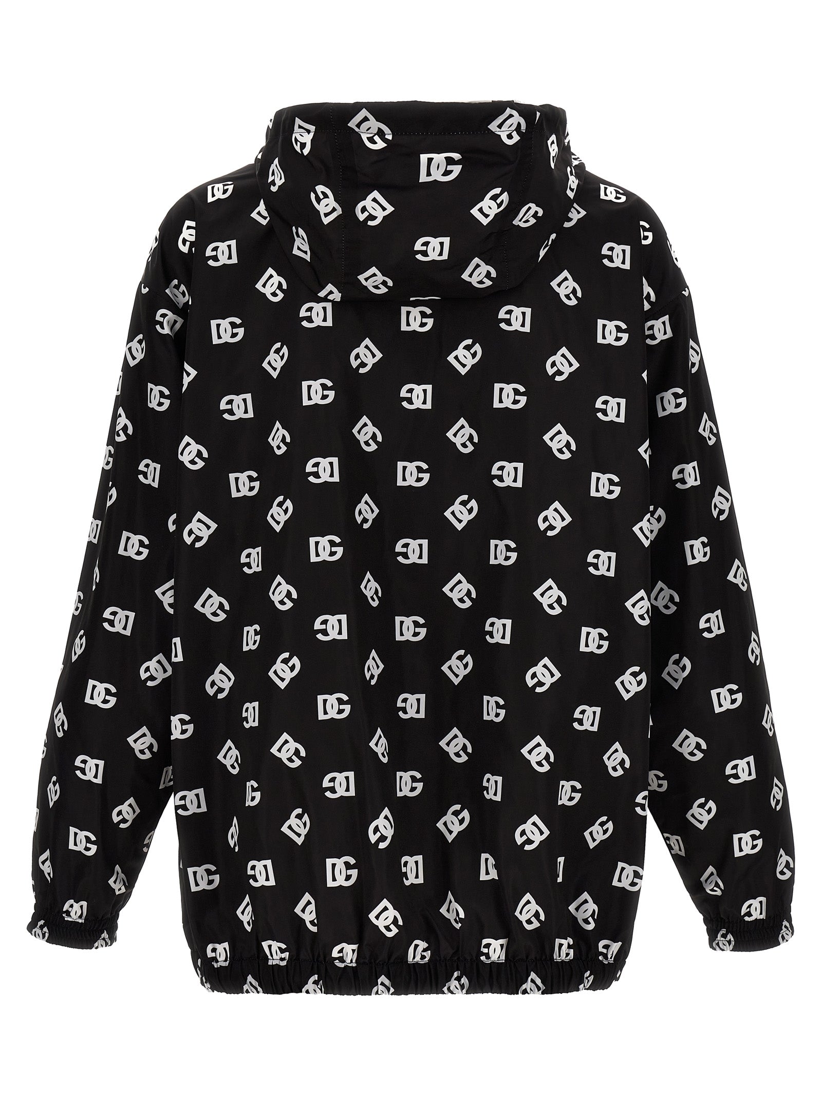 Dolce & Gabbana Men Logo Print Hooded Jacket DOLCE & GABBANA