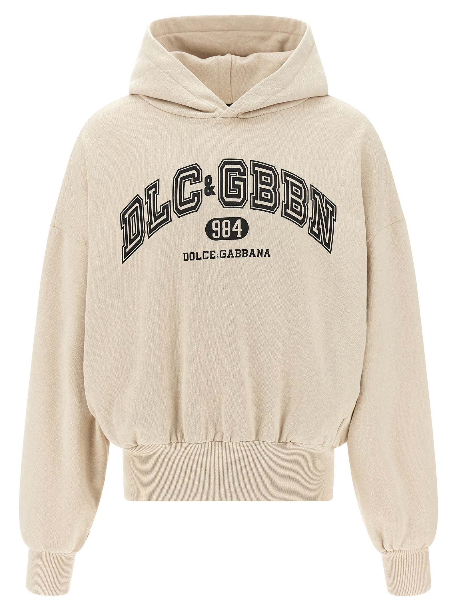 Dolce & Gabbana Men Logo Print Hoodie DOLCE & GABBANA