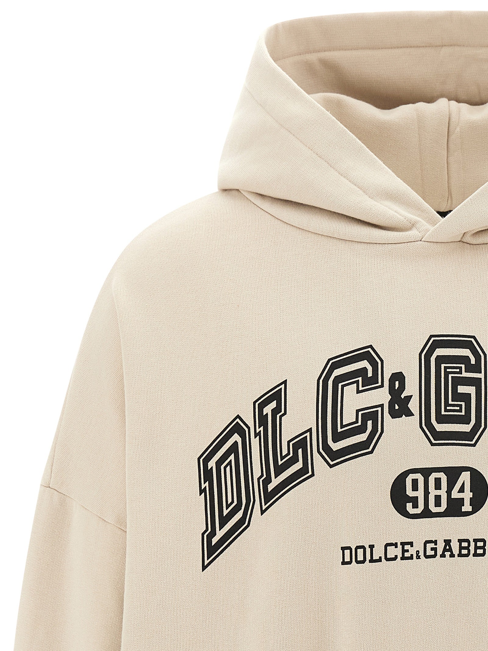 Dolce & Gabbana Men Logo Print Hoodie DOLCE & GABBANA