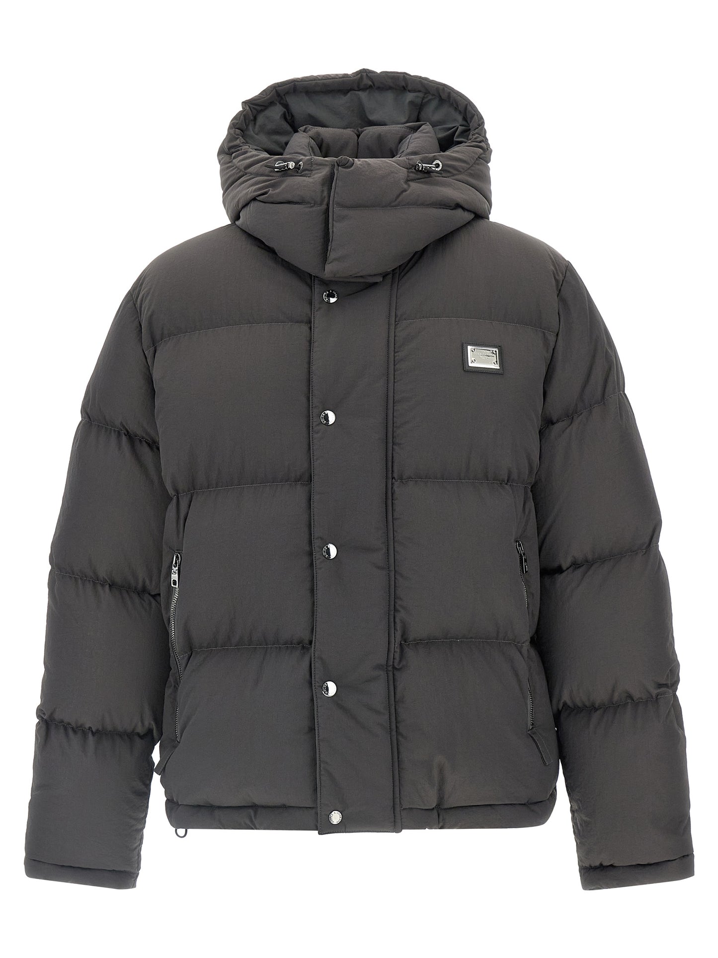 Dolce & Gabbana Men Logo Patch Down Jacket DOLCE & GABBANA