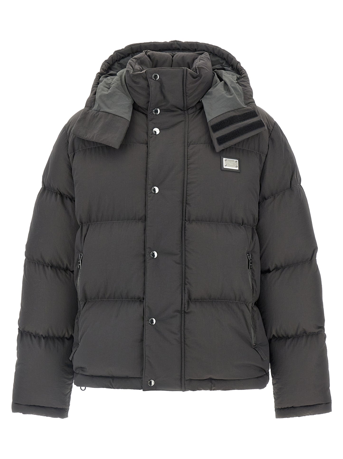 Dolce & Gabbana Men Logo Patch Down Jacket DOLCE & GABBANA