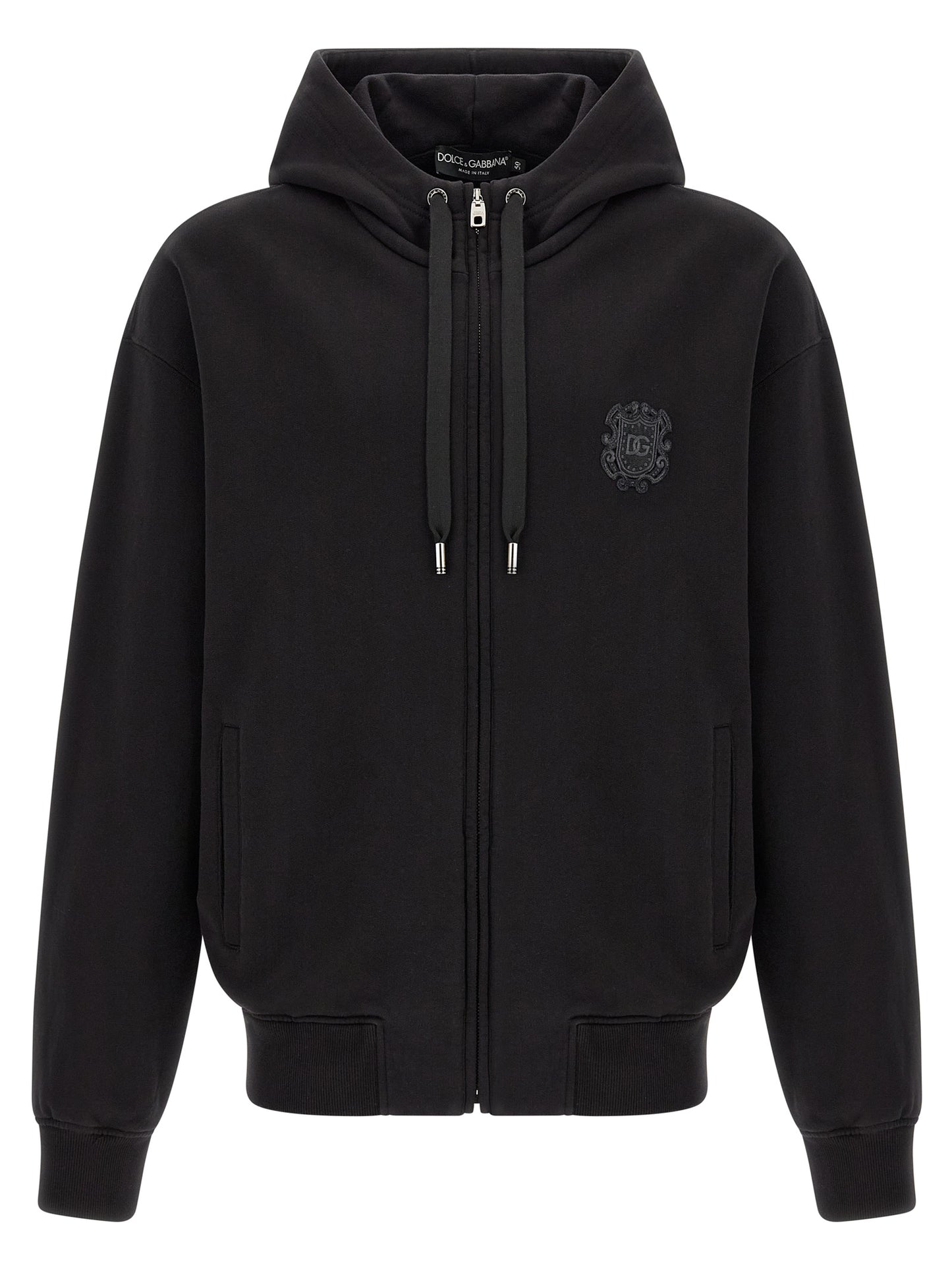 Dolce & Gabbana Men Coat Of Arms Logo Hoodie DOLCE & GABBANA