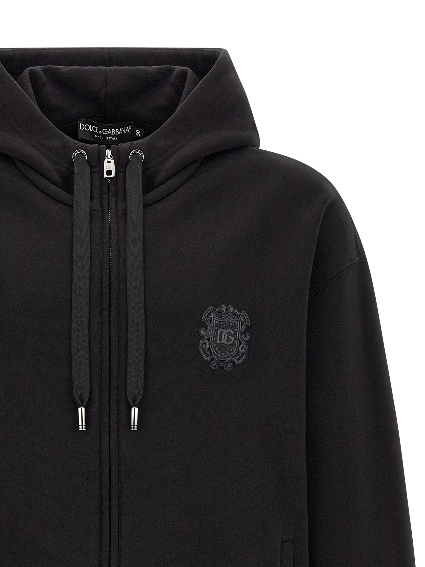 Dolce & Gabbana Men Coat Of Arms Logo Hoodie DOLCE & GABBANA