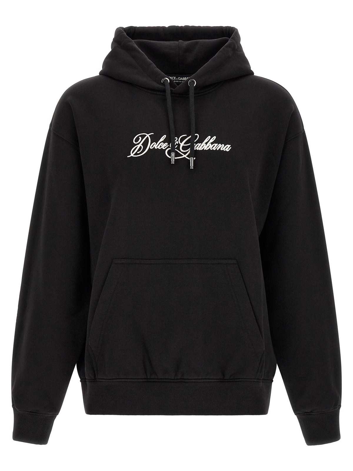 Dolce & Gabbana Men Logo Embroidery Hoodie DOLCE & GABBANA