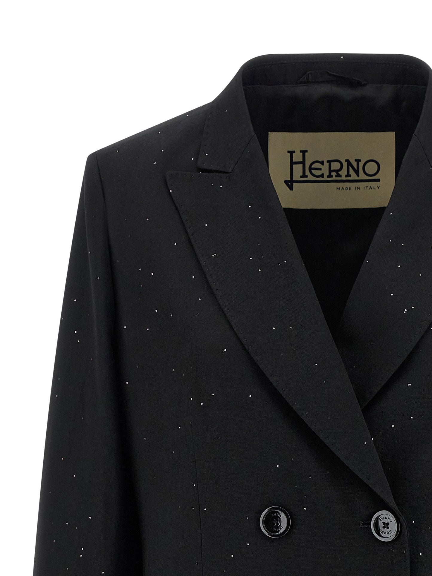 Herno Women Micro Sequin Blazer HERNO