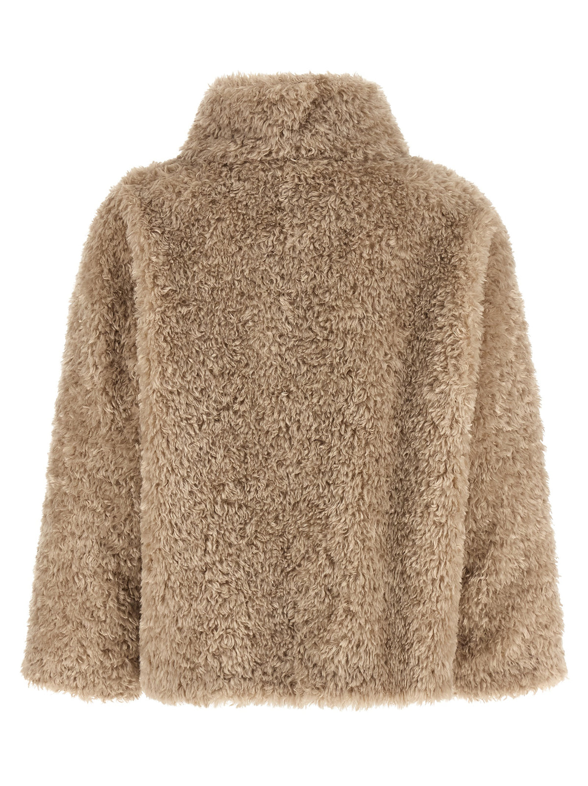 Herno Women Curled Shearling Effect Coat HERNO