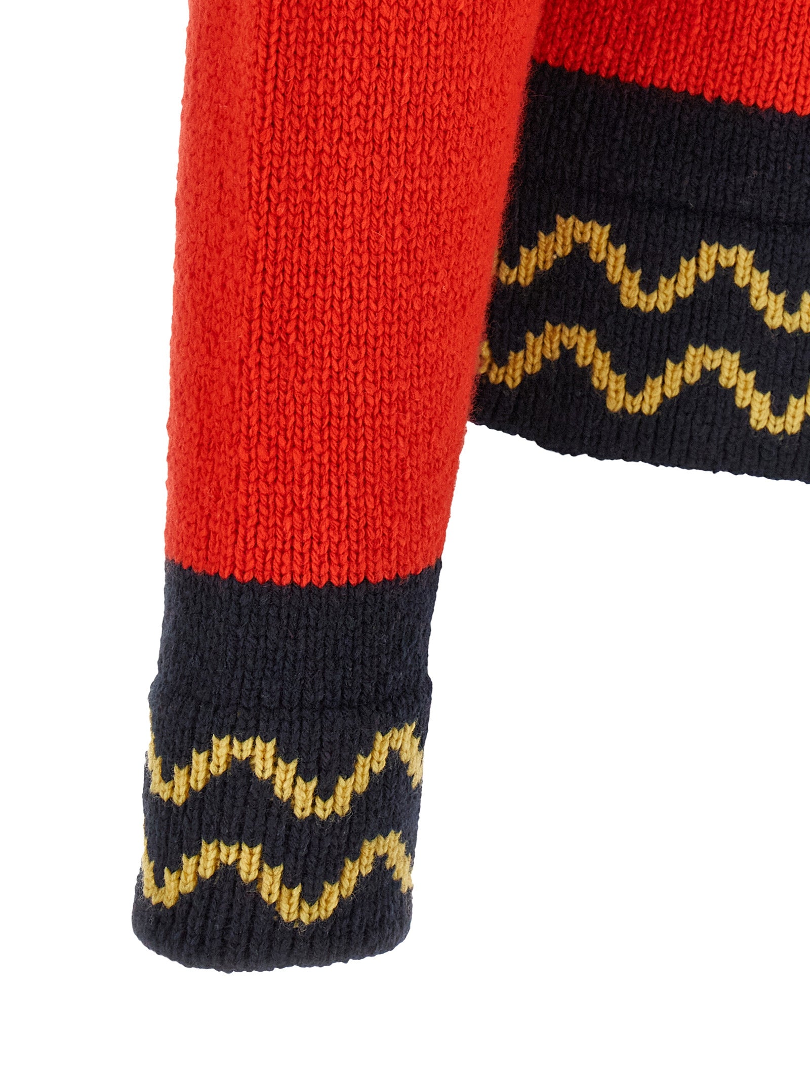 Marni Men Geometric Intarsia Sweater MARNI